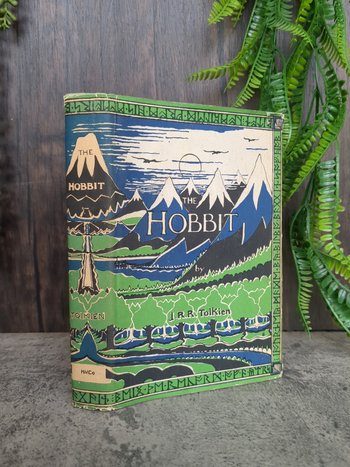 The Hobbit J.R.R. Tolkien 1965 2nd American Edition 21st Printing W/ Dust Jacket