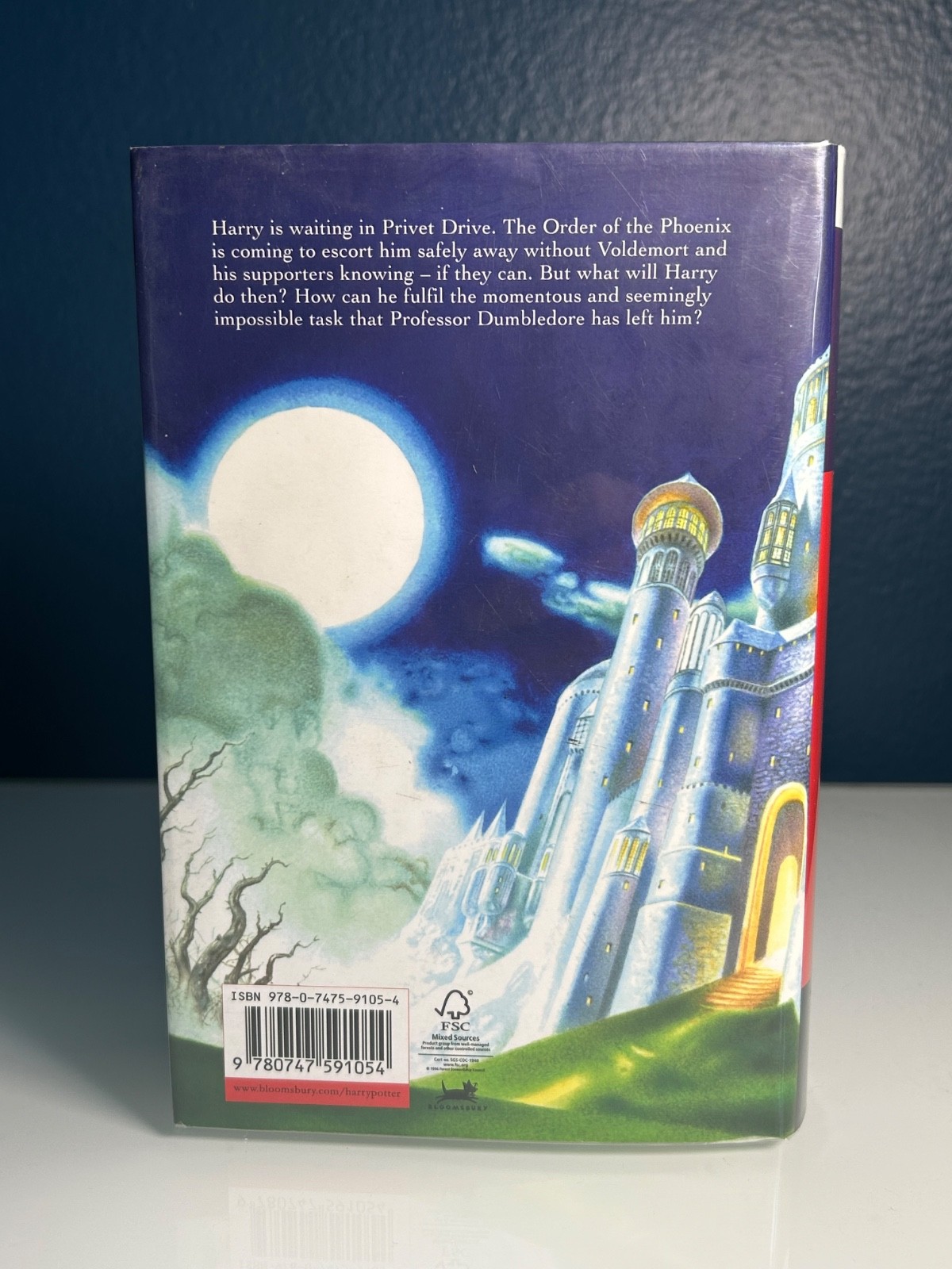 Harry Potter And the Deathly Hallows By J. K. Rowling, UK 1st 1st Original DJ