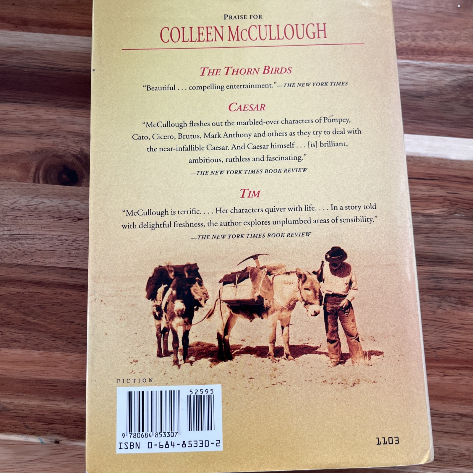 Touch by Colleen McCullough (2003, Hardcover) 1st ed 1st print with DJ
