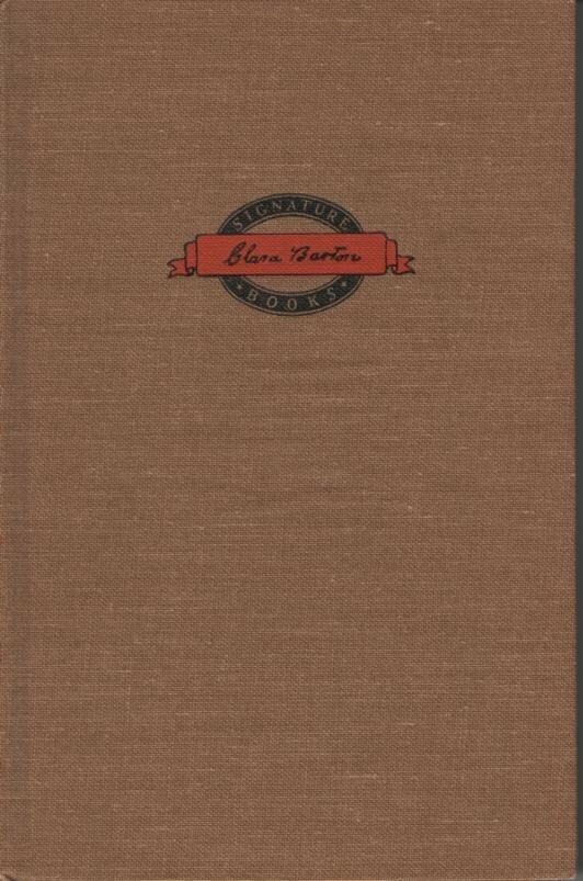 SIGNATURE BOOK, Story of Clara Barton, HC, no DJ, 1954