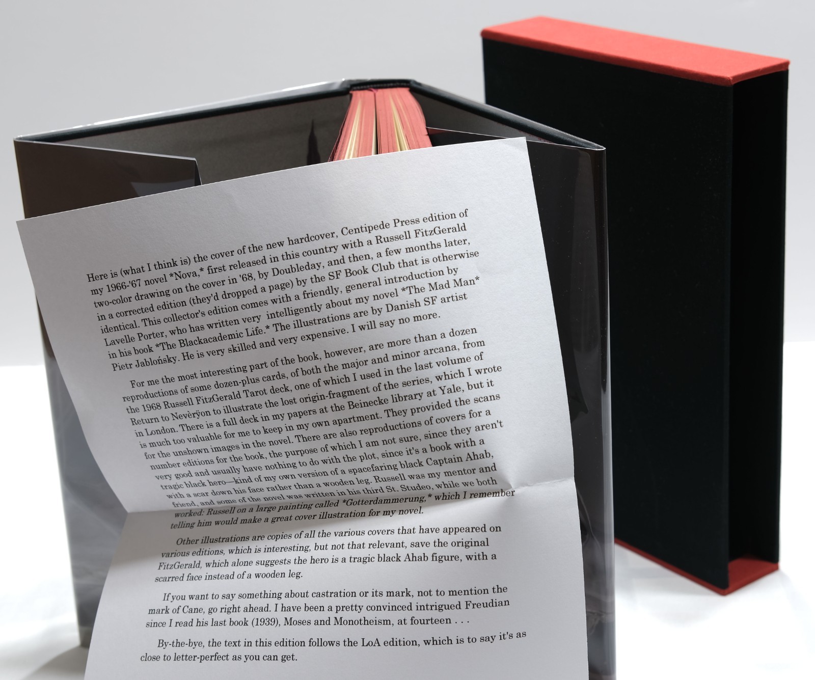 SIGNED LIMITED Samuel R. Delany Nova Centipede Press 2021 ILLUSTRATED NUMBERED