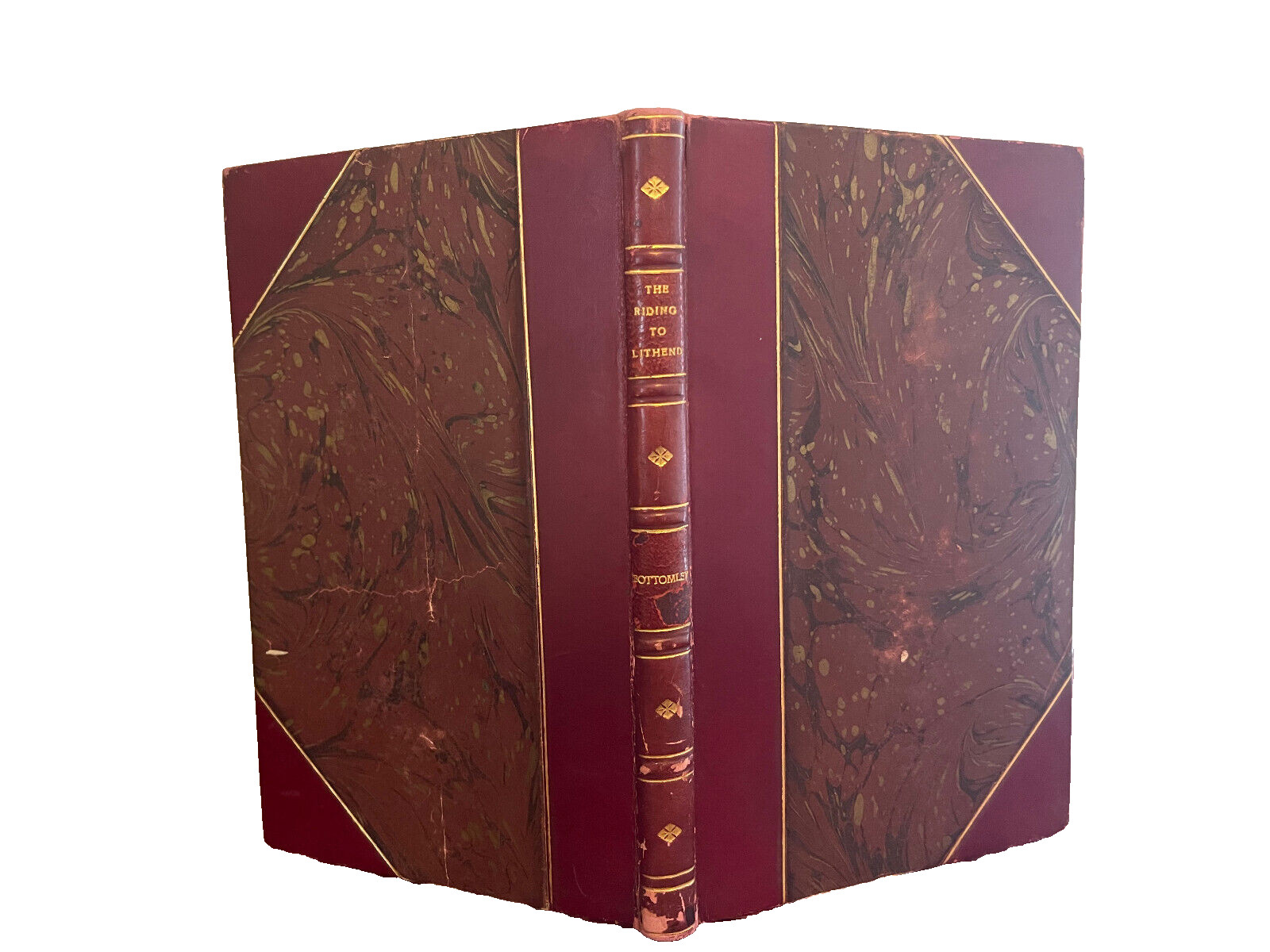 The Riding to Lithend, Bottomley, Mosher Press, 1910 ltd 1/940 Brentao’s binding