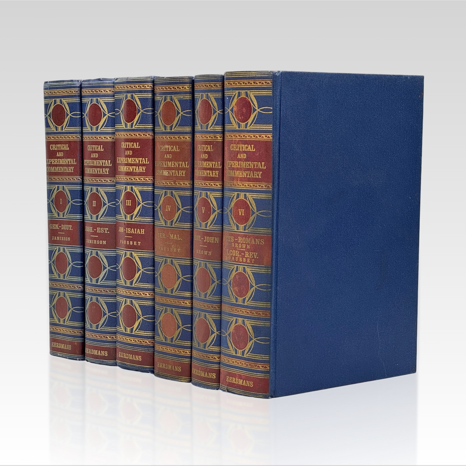 1967 ROBERT JAMIESON. A Commentary on the Old and New Testament. SET