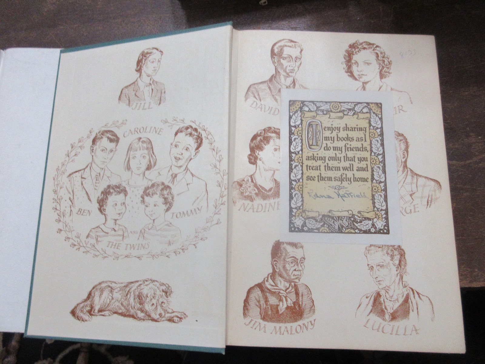 Pilgrim’s Inn by Elizabeth Goudge – 1948 – Coward-McCann Boool Mark