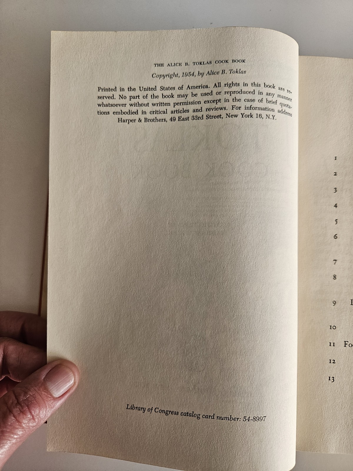 Alice B. Toklas Lot: Cook Book 1954 Harper DJ + What Is Remembered 1st Ed DJ