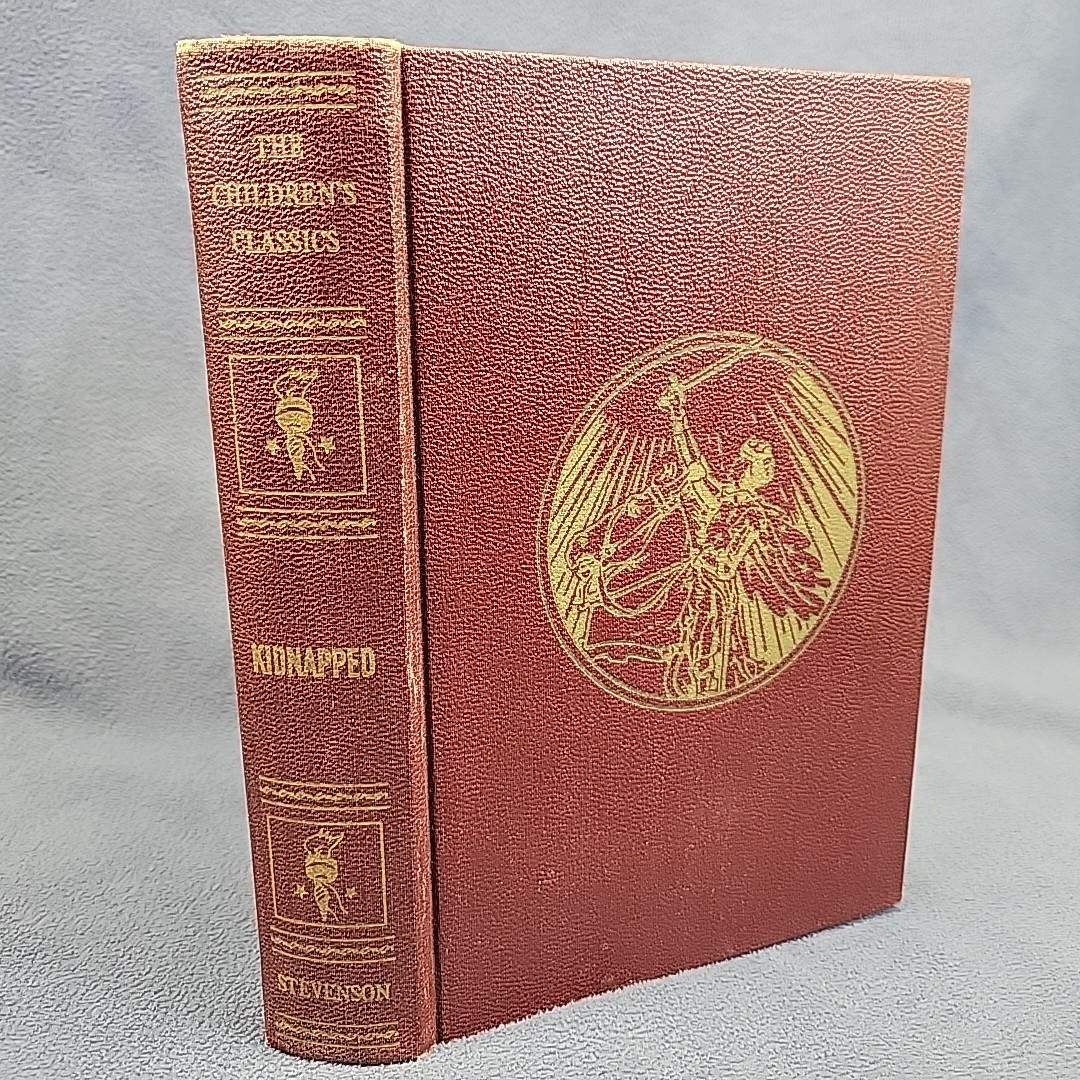 The Children’s Classics 1920’s Vintage Books Heidi Alice in Wonderland Kidnapped