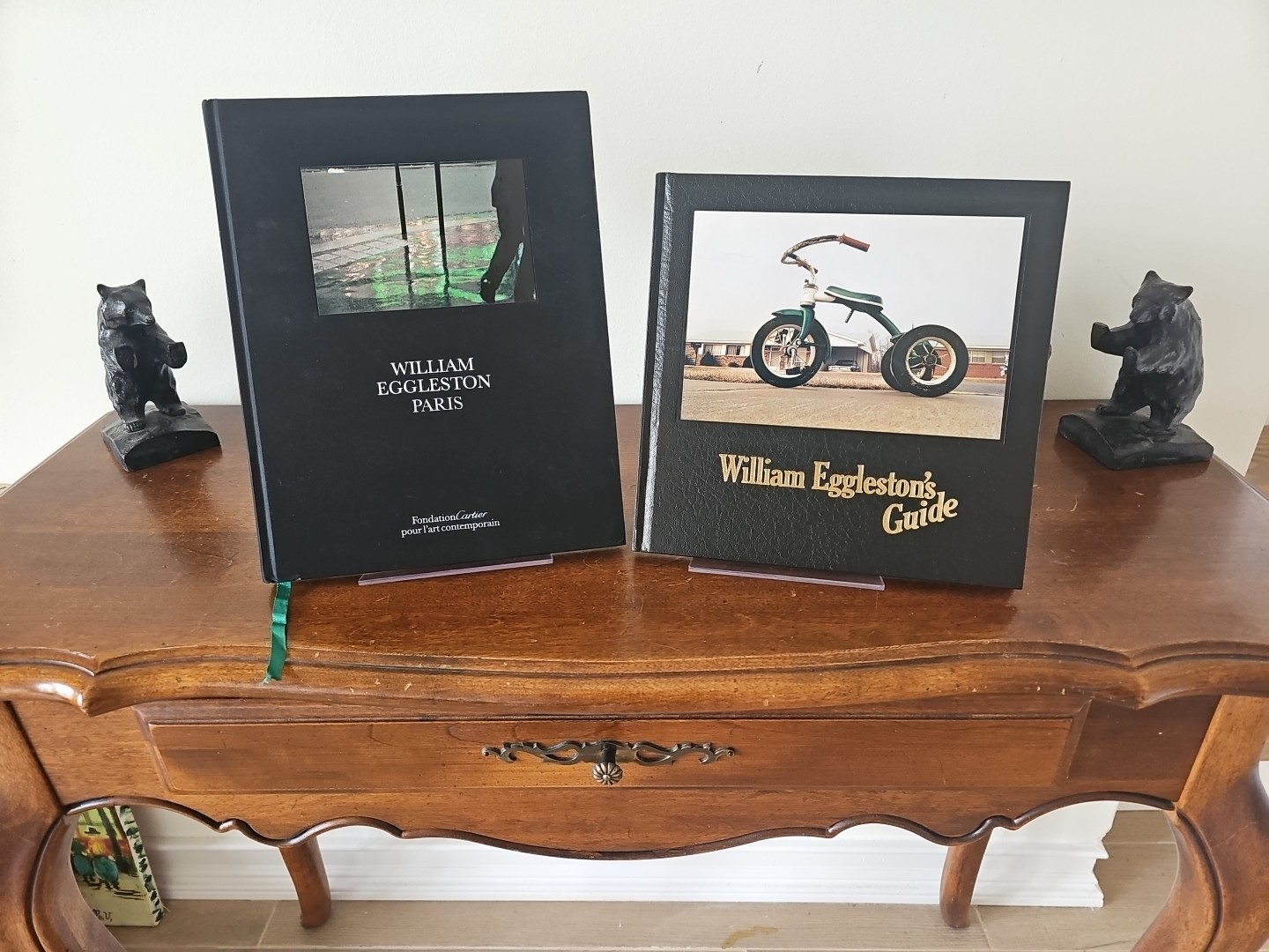 WILLIAM EGGLESTON’S GUIDE MOMA Plus Paris Cartier 2 Book Lot