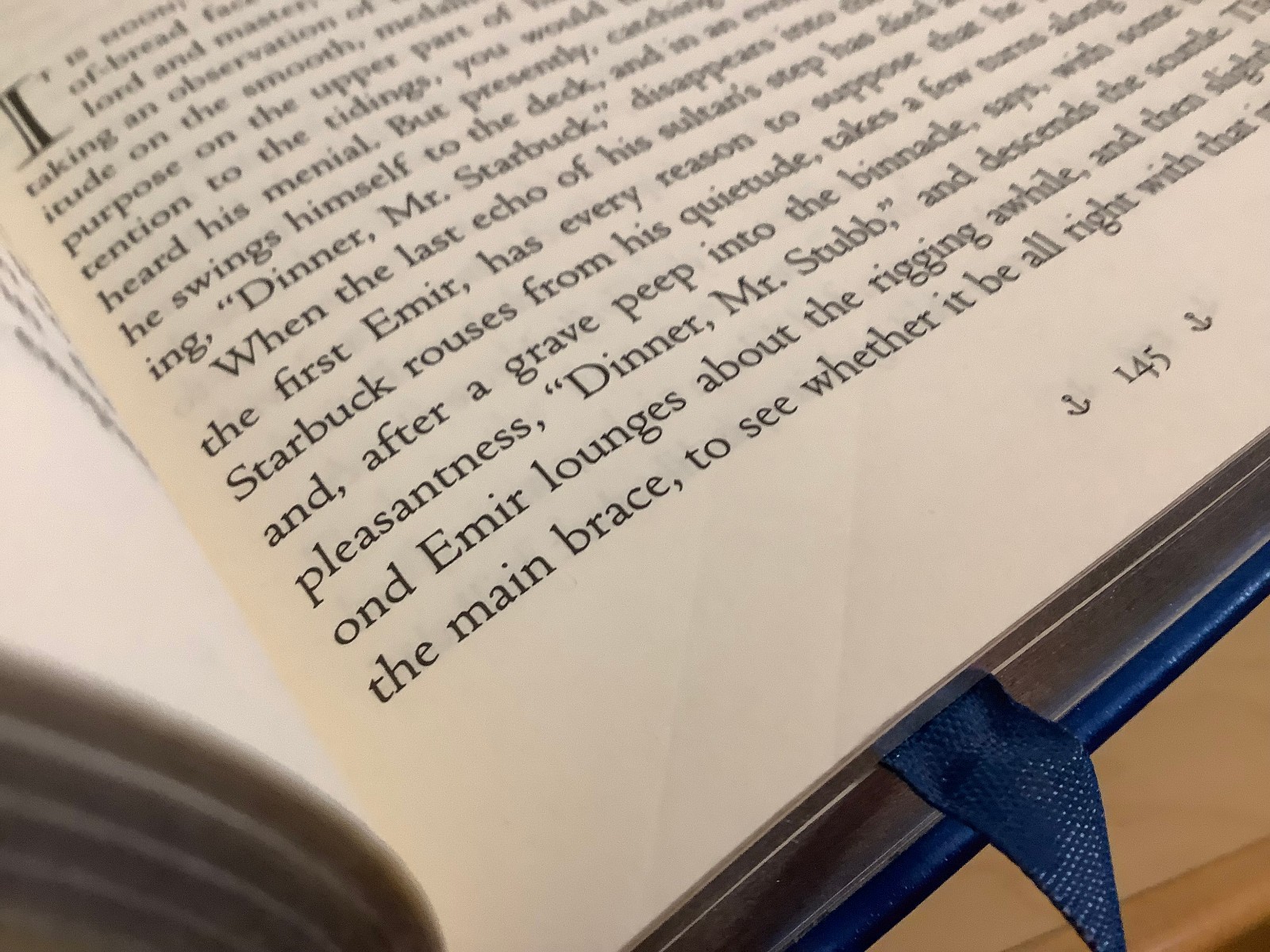 Moby-Dick by Herman Melville – leather-bound – VG