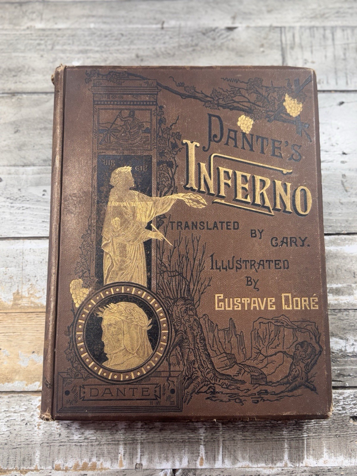 c. 1880’s – Dante’s Inferno – Alighieri – Gustave Doré – Illustrated Folio