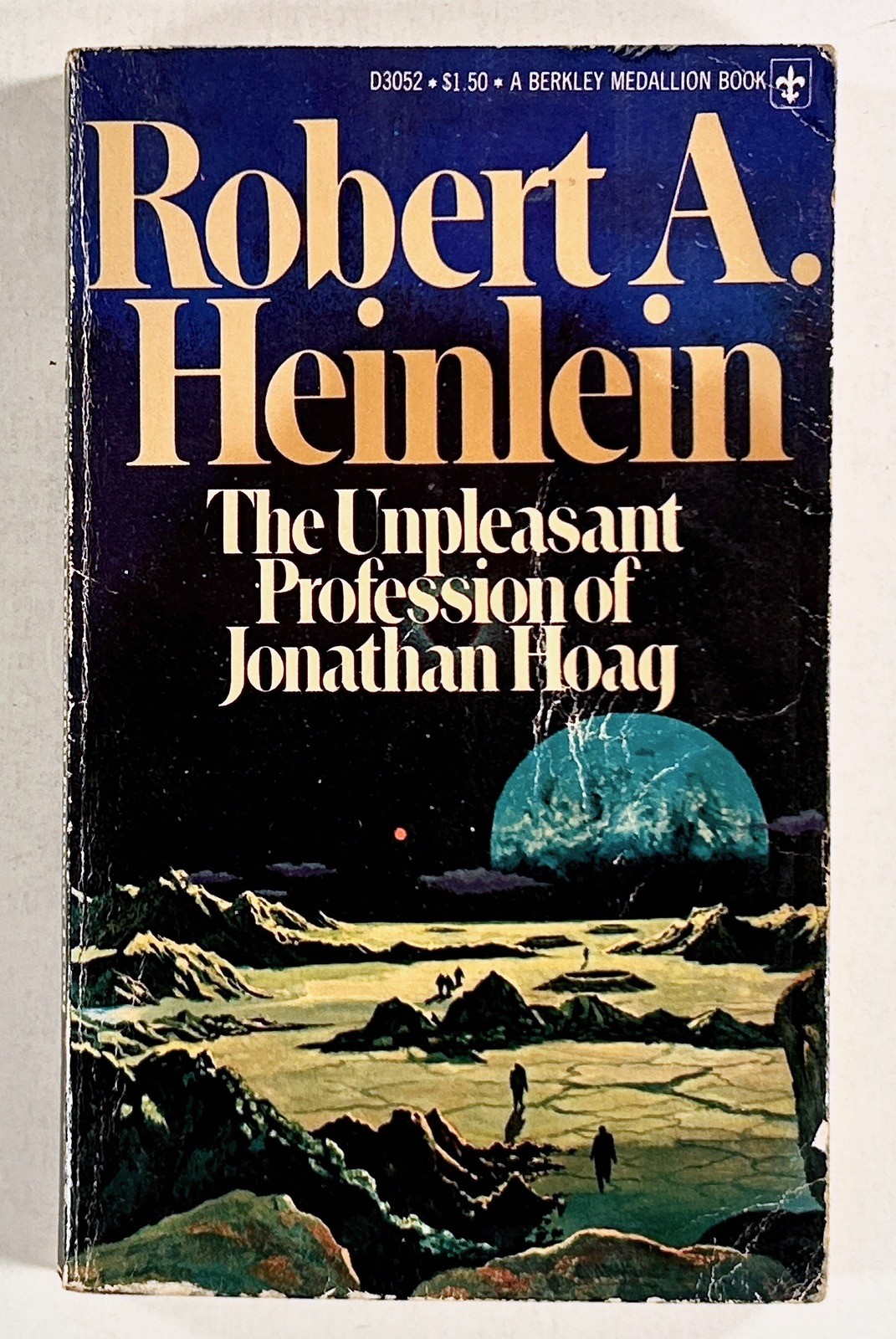 1976 Robert A. Heinlein UNPLEASANT PROFESSION OF JONATHAN HOAG SFF anthology PB