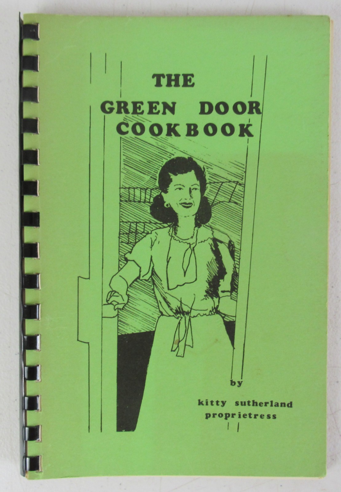 The Green Door Cookbook Signed Kitty Sutherland 1983 Birmingham AL