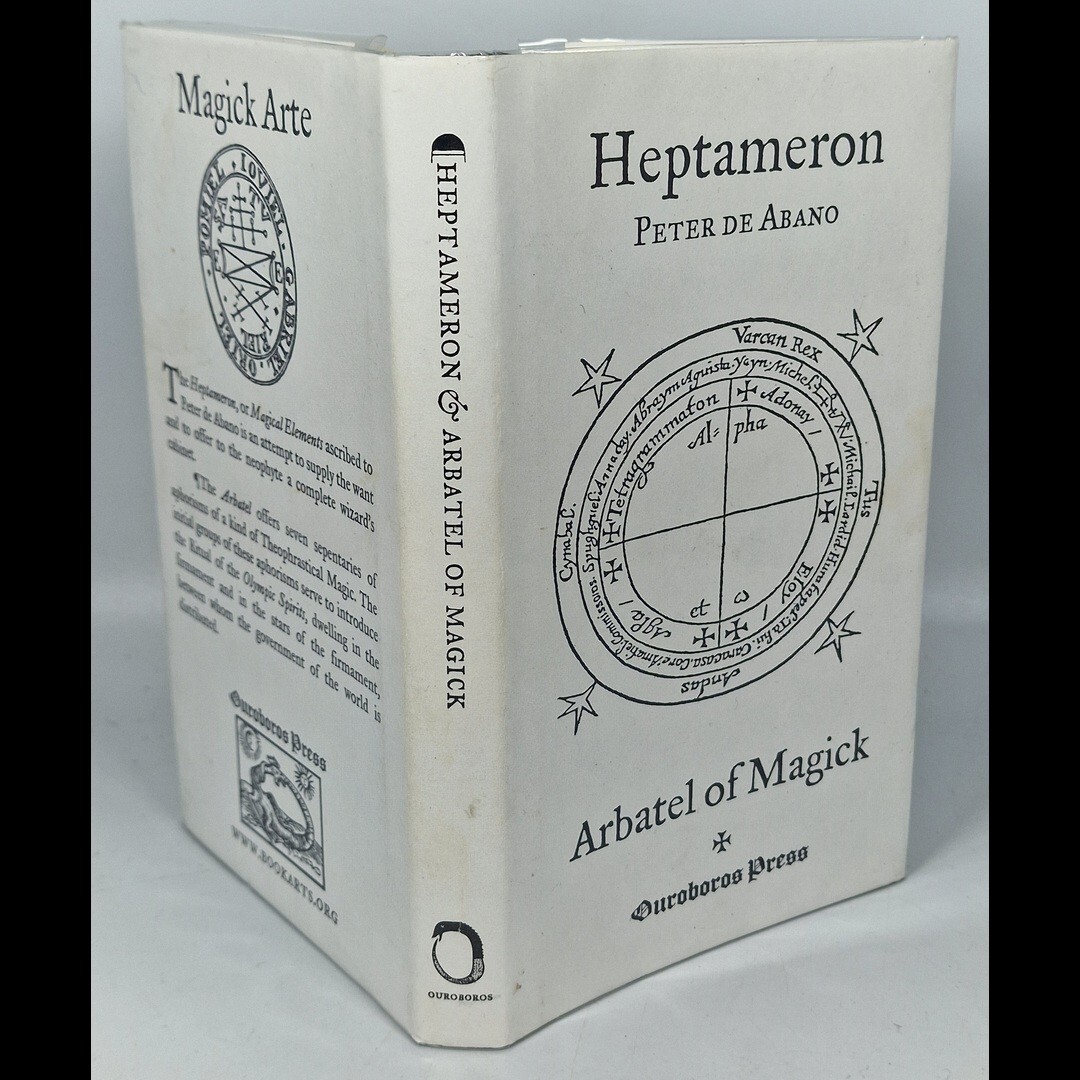 2003 Ltd Edtn 271/750 HEPTMANERON By Robert Turner Very Good Occult