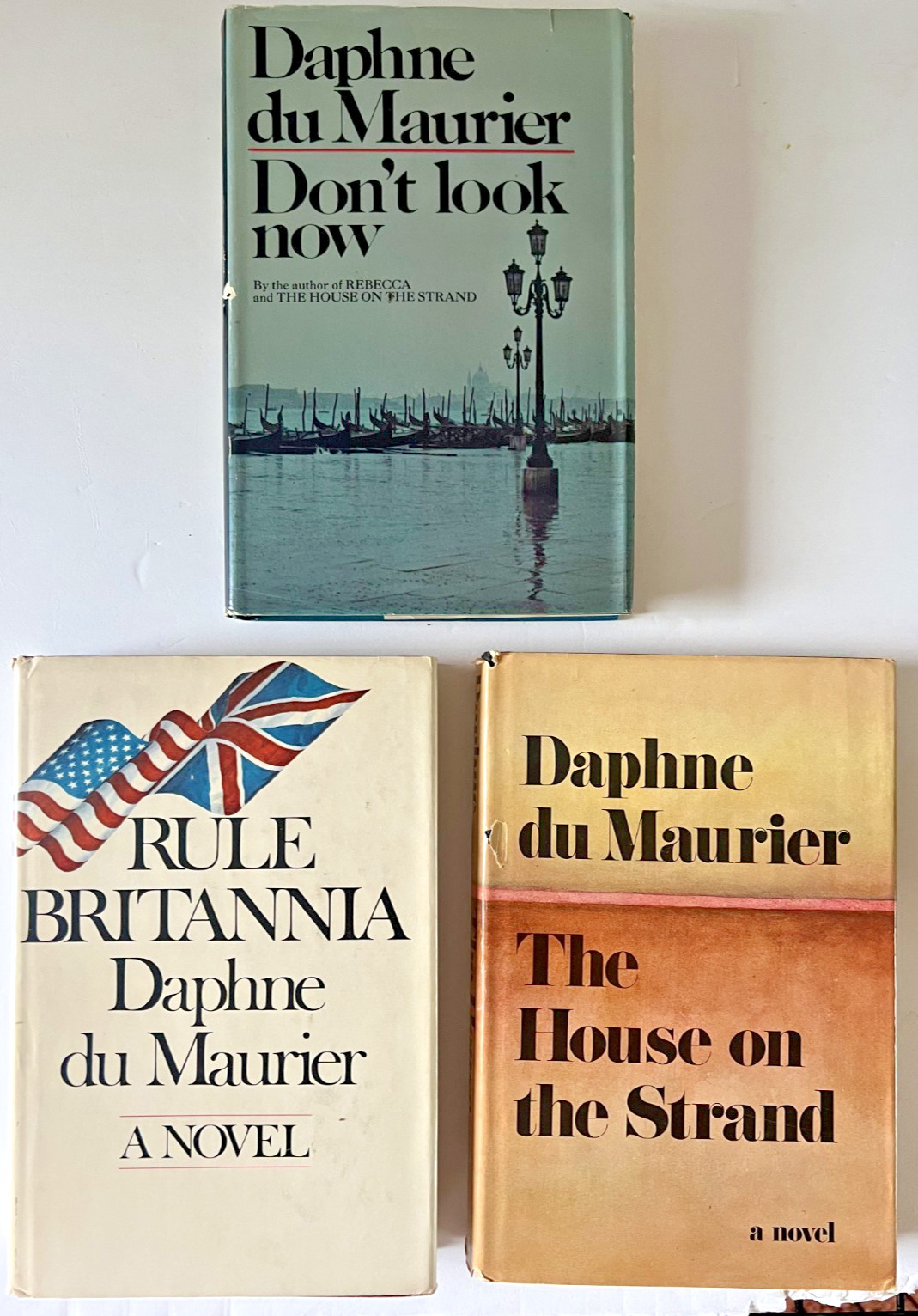 Lot-3 HB Daphne Du Maurier: Don’t Look Now-Rule Britannia-House on the Strand