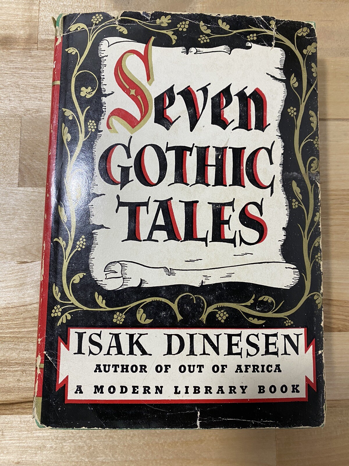 Isak Dinesen SEVEN GOTHIC TALES Modern Library #54 1961 HC/DJ