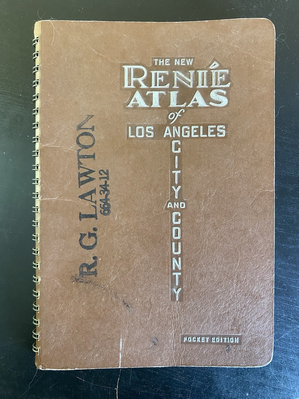 The New Renie Atlas of Los Angeles City and County 1942 First Edition