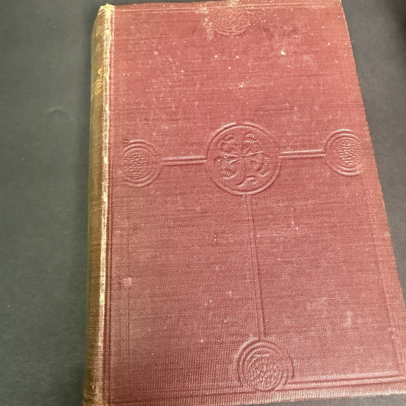 Lot of 5 Antique Victorian Hardcover Books 1868–1894 Decorative Cloth Bound