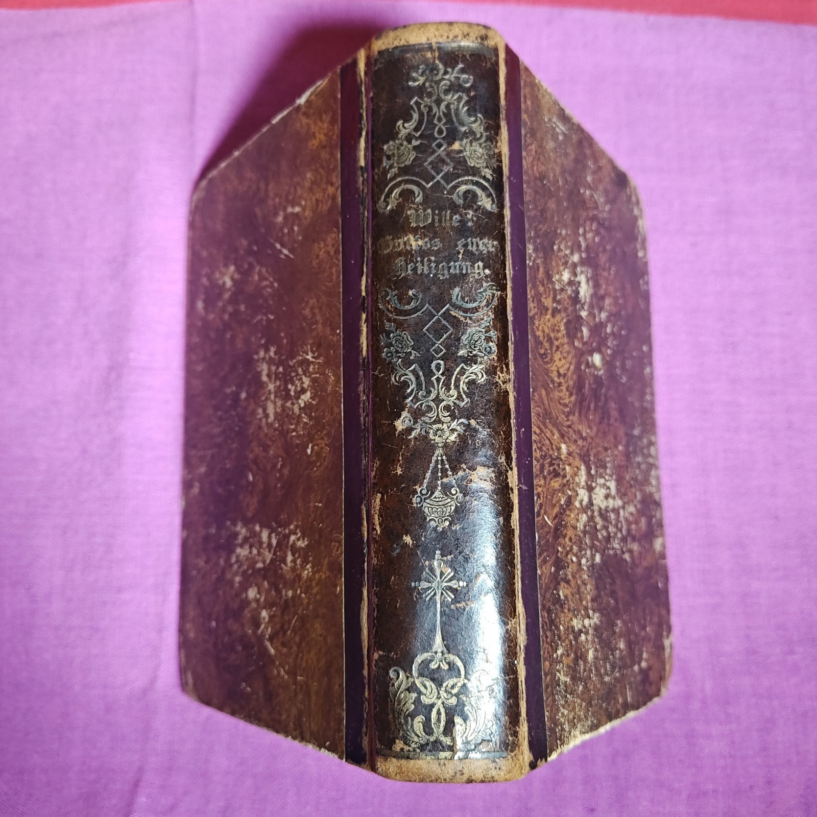 1853 German Catholic Prayer Book ~ 528 Pages