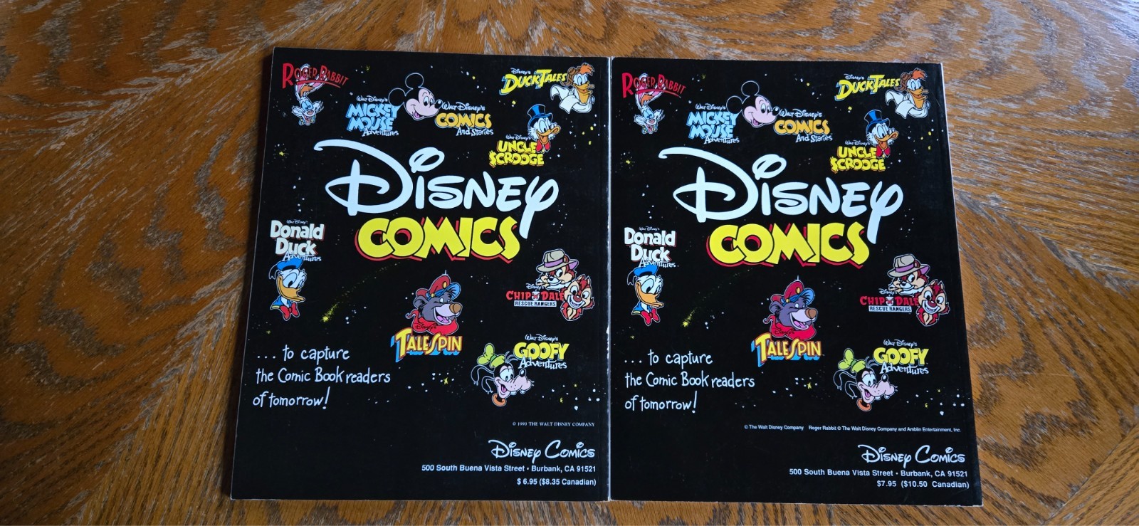 Carl Barks Disney Comics Album Series 1-8 Donald Duck Uncle Scrooge Mickey Gyro