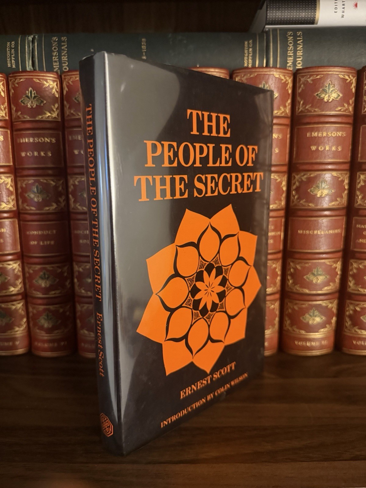 1983 1st ED HC BOOK THE PEOPLE OF THE SECRET BY ERNEST SCOTT OCCULT MYSTICISM