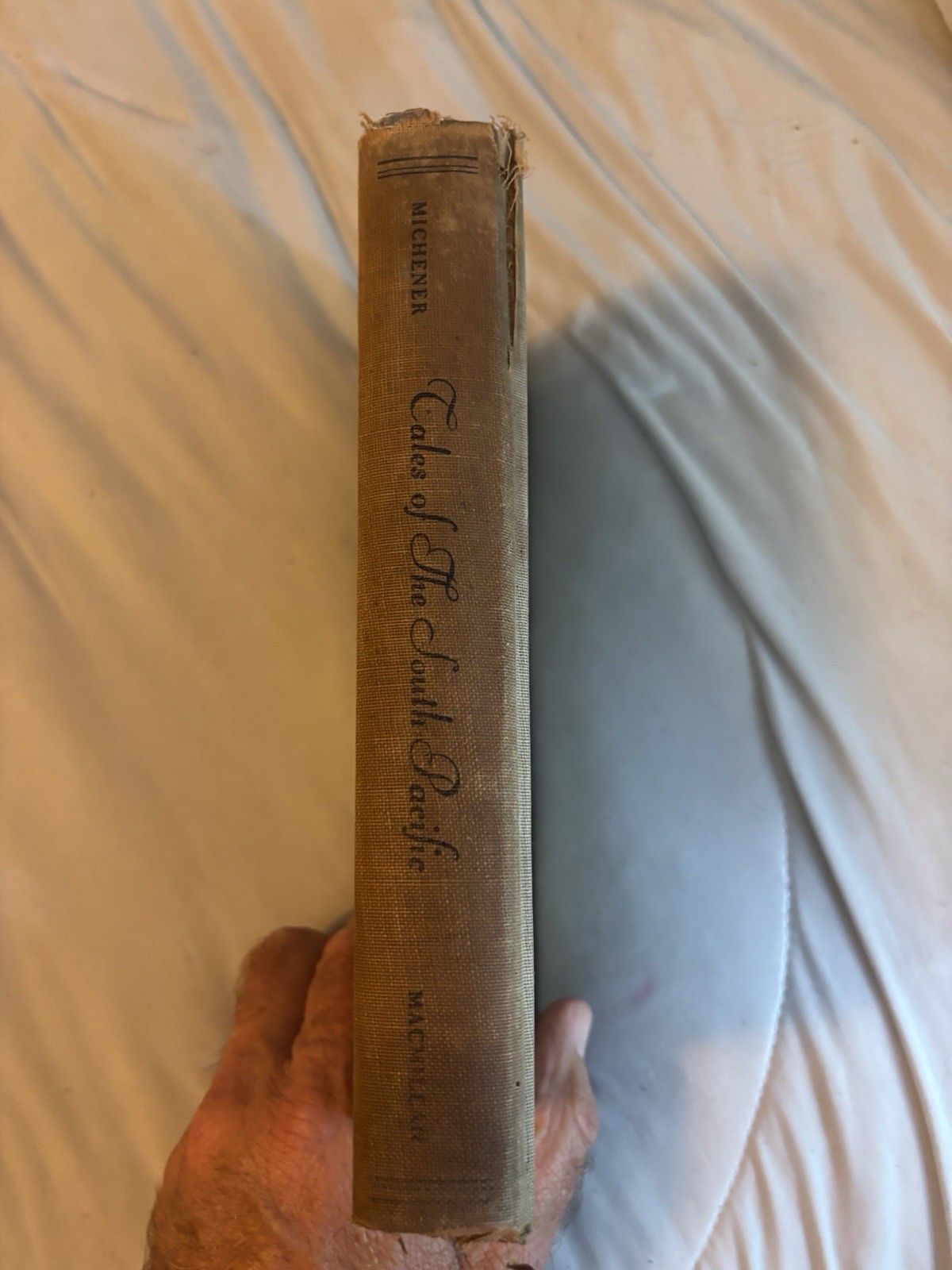 James Michener , Tales of The South Pacific! Signed/dated! Later Printing