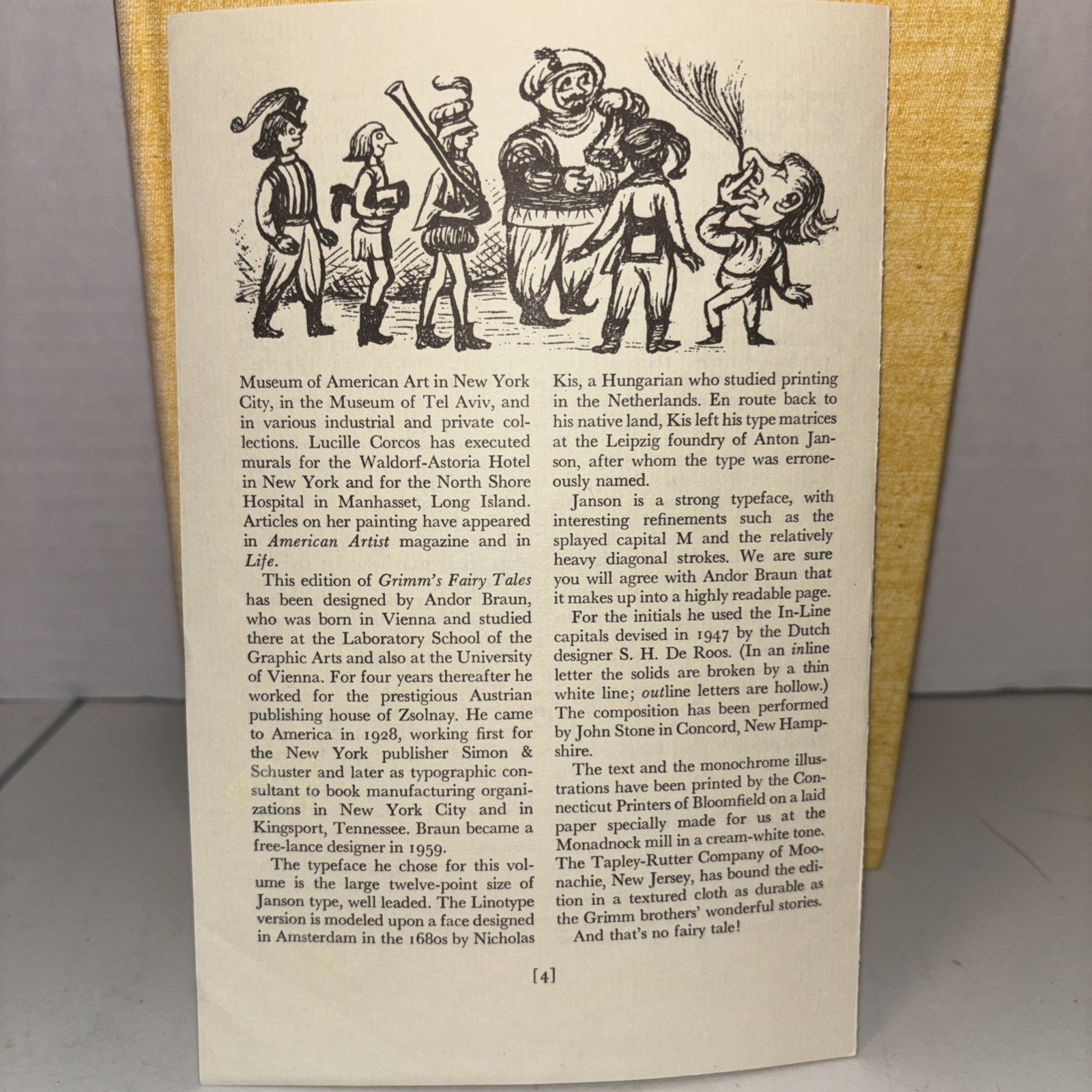 GRIMM’S FAIRY TALES Lucille Corcos Heritage Press in Slipcase w/ Sandglass. DA12