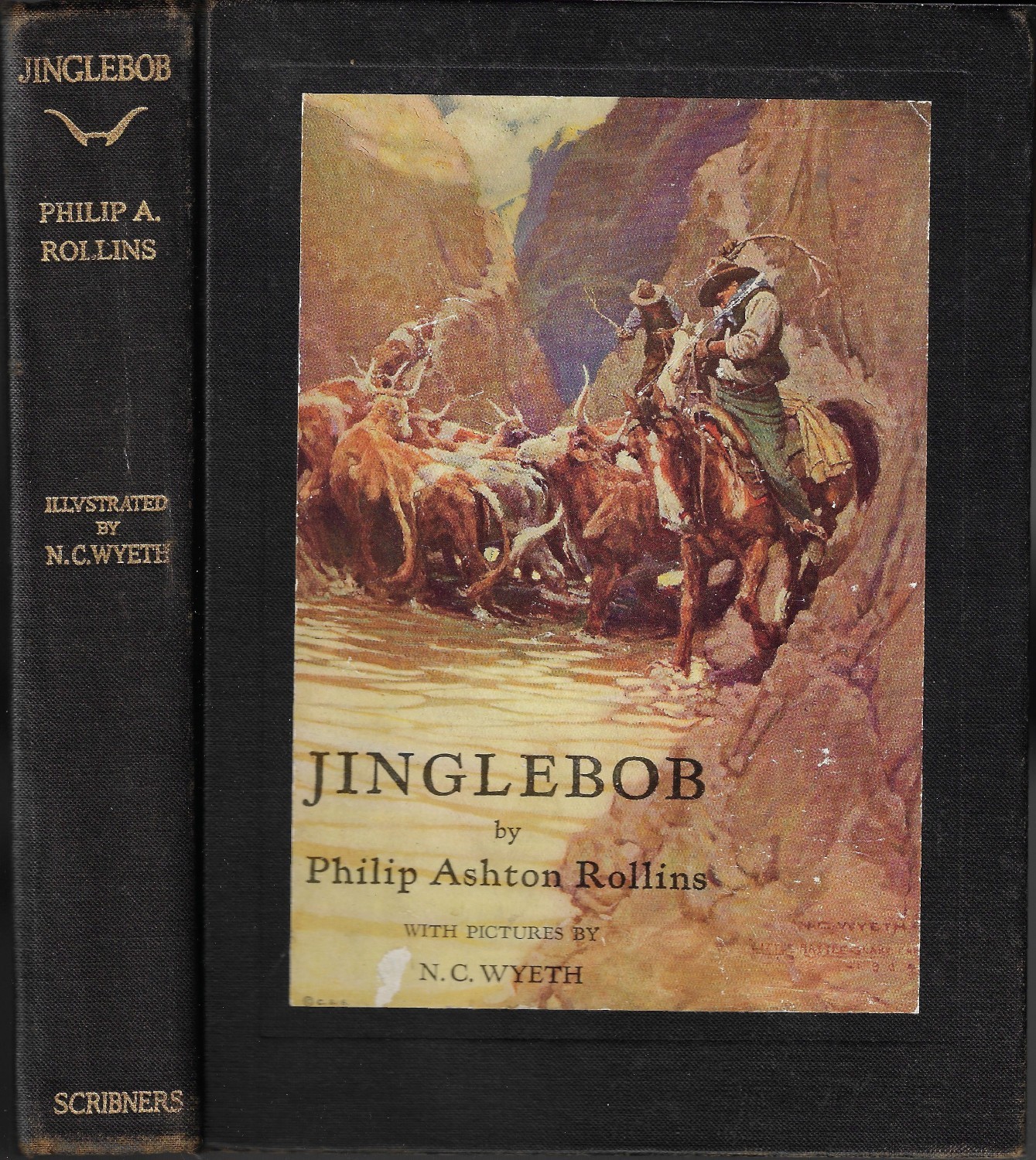 Jingle Bob by Philip Ashton Rollins, illustrated by N C Wyeth