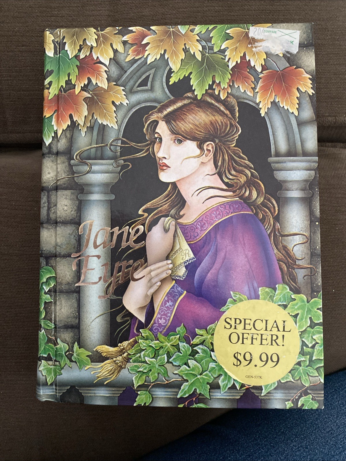 Jane Eyre – Charlotte Brontë illustrated Junior Library Hardcover Like New Novel