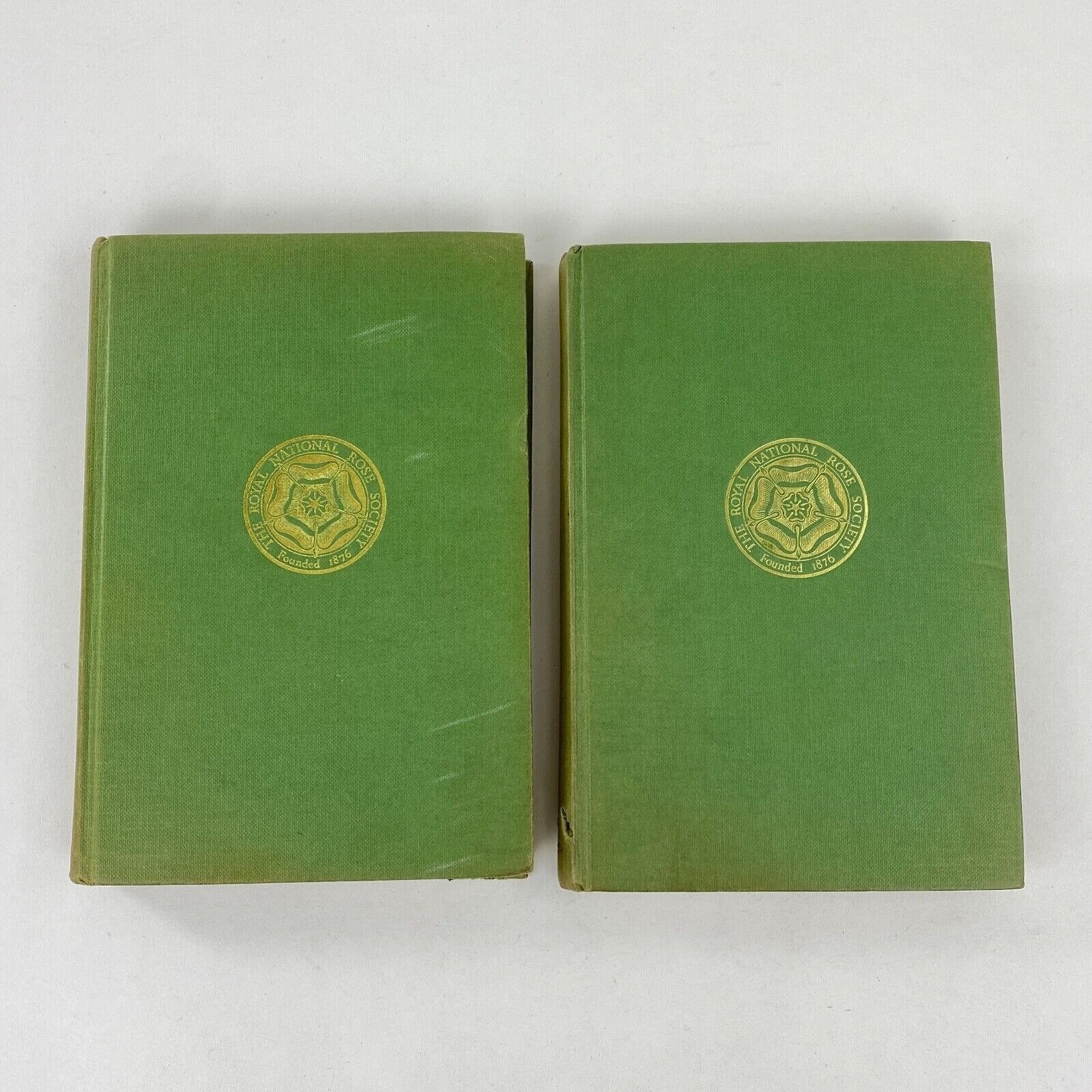 Lot of 2 The Rose Annual Books 1967 and 1968 Royal National Rose Society