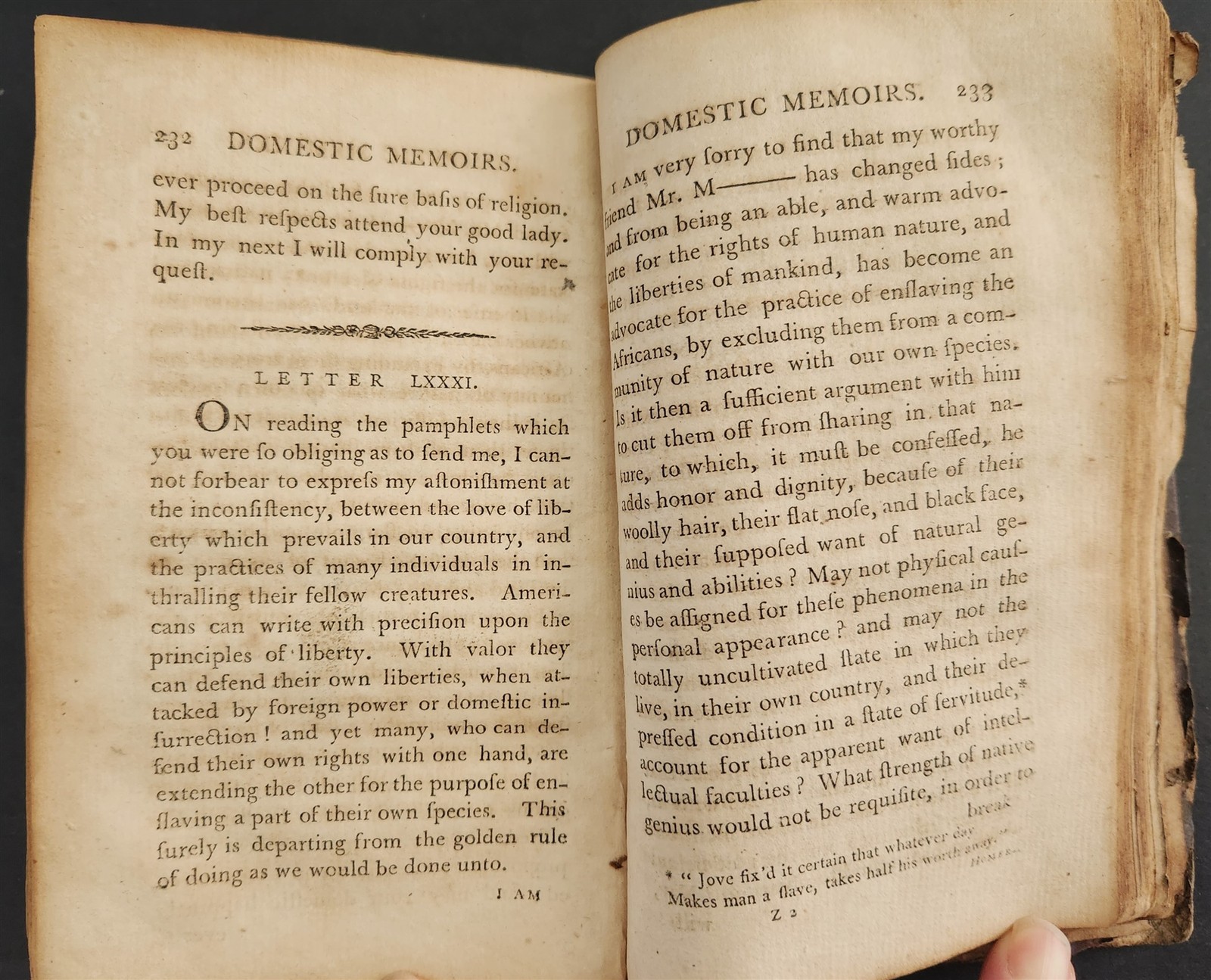 1790 antique BLOOMSGROVE FAMILY MEMOIR female character vain beauty educate VOL2