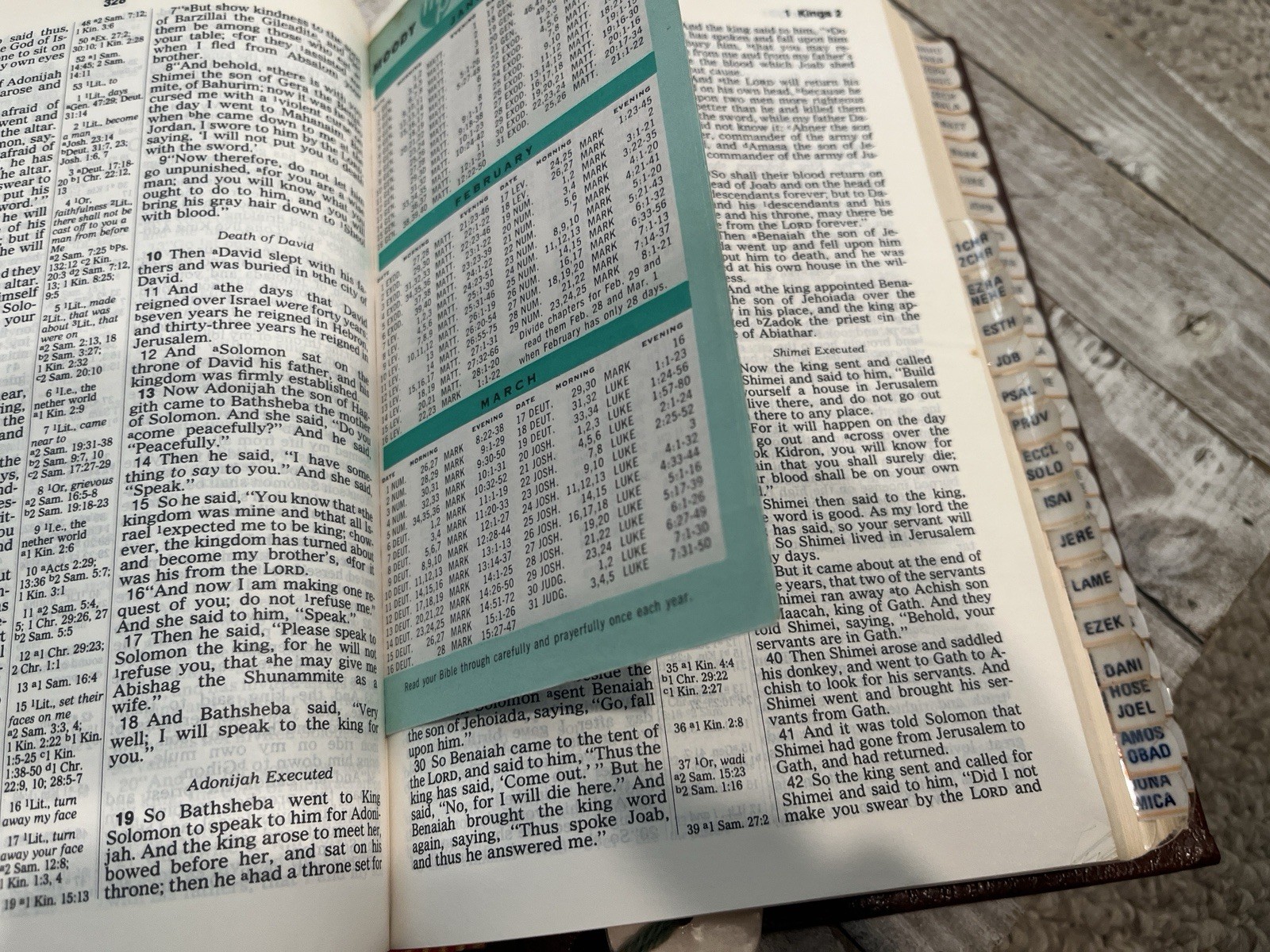 VTG 1975 New American Standard Bible Reference Edition Concordance Moody Press