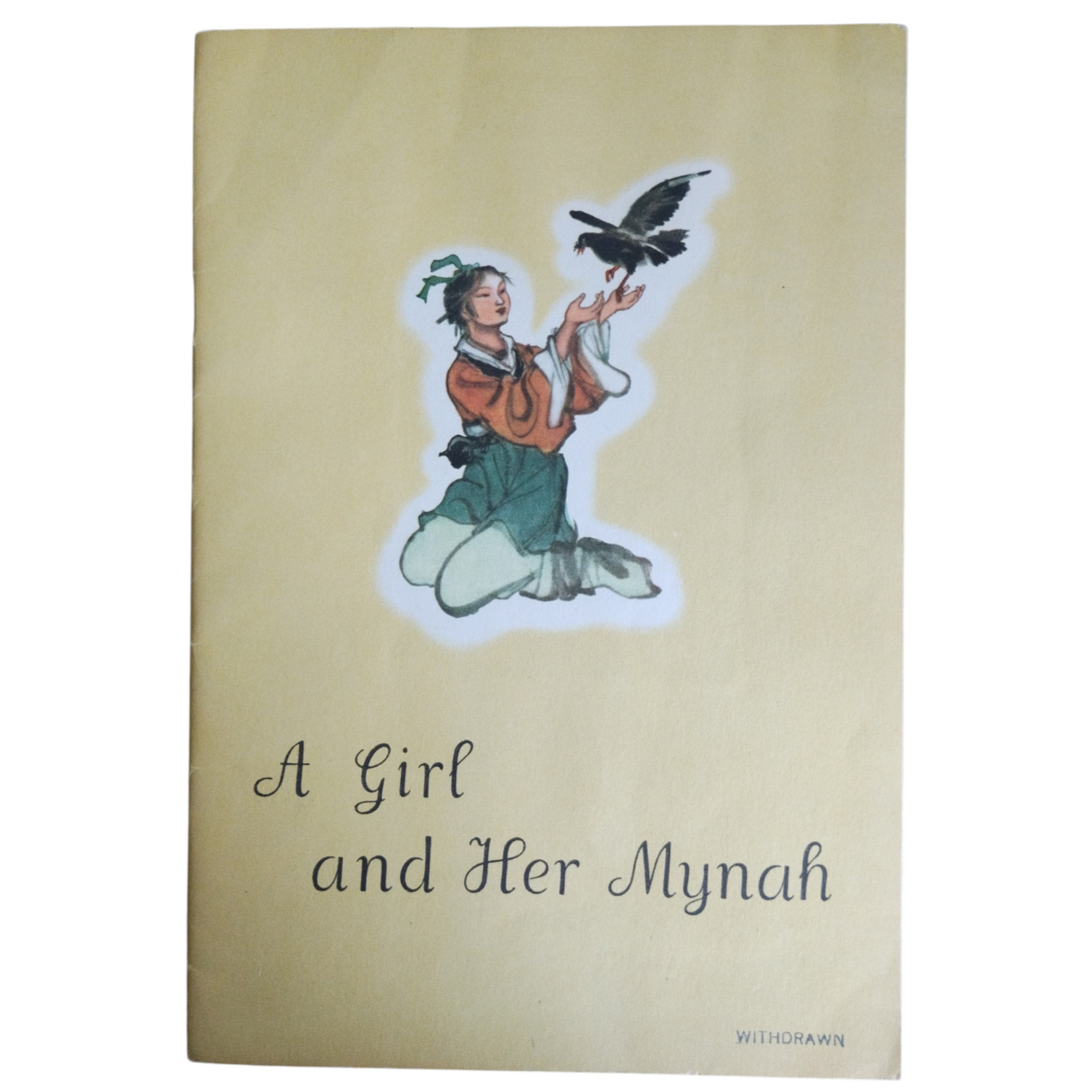 A Girl and Her Mynah Vintage 1959 Children’s Book Staple Bound HTF