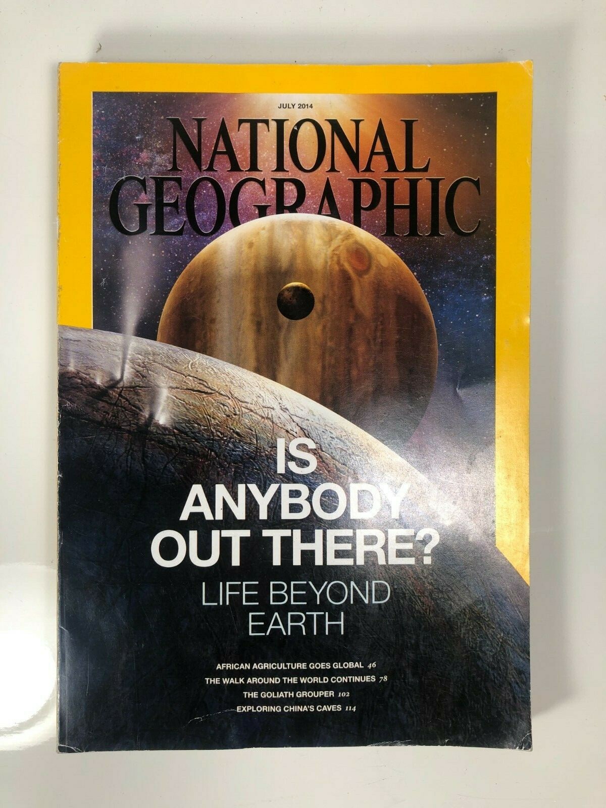 National Geographic Magazine 2014/2015 Lot 5 Issues GOOD