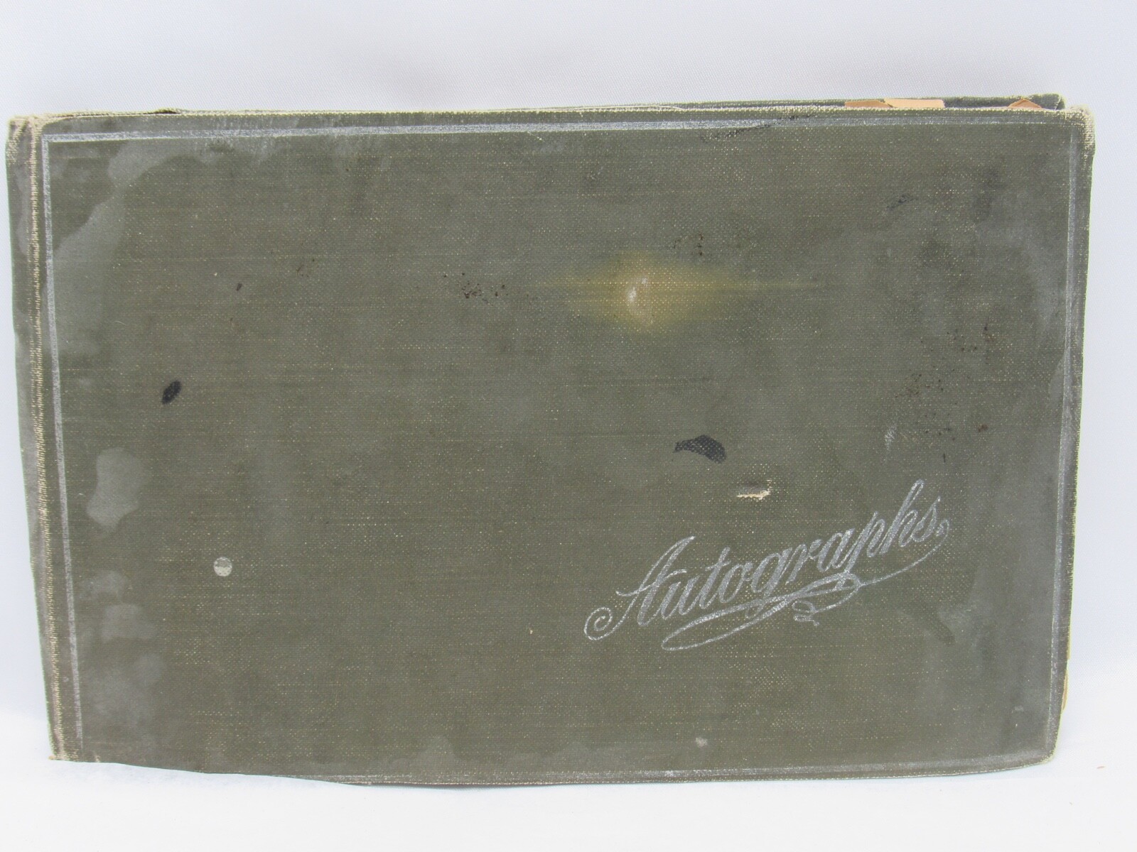 Antique 1907 – 1909 Autographs Book Signatures & Messages Los Angeles California