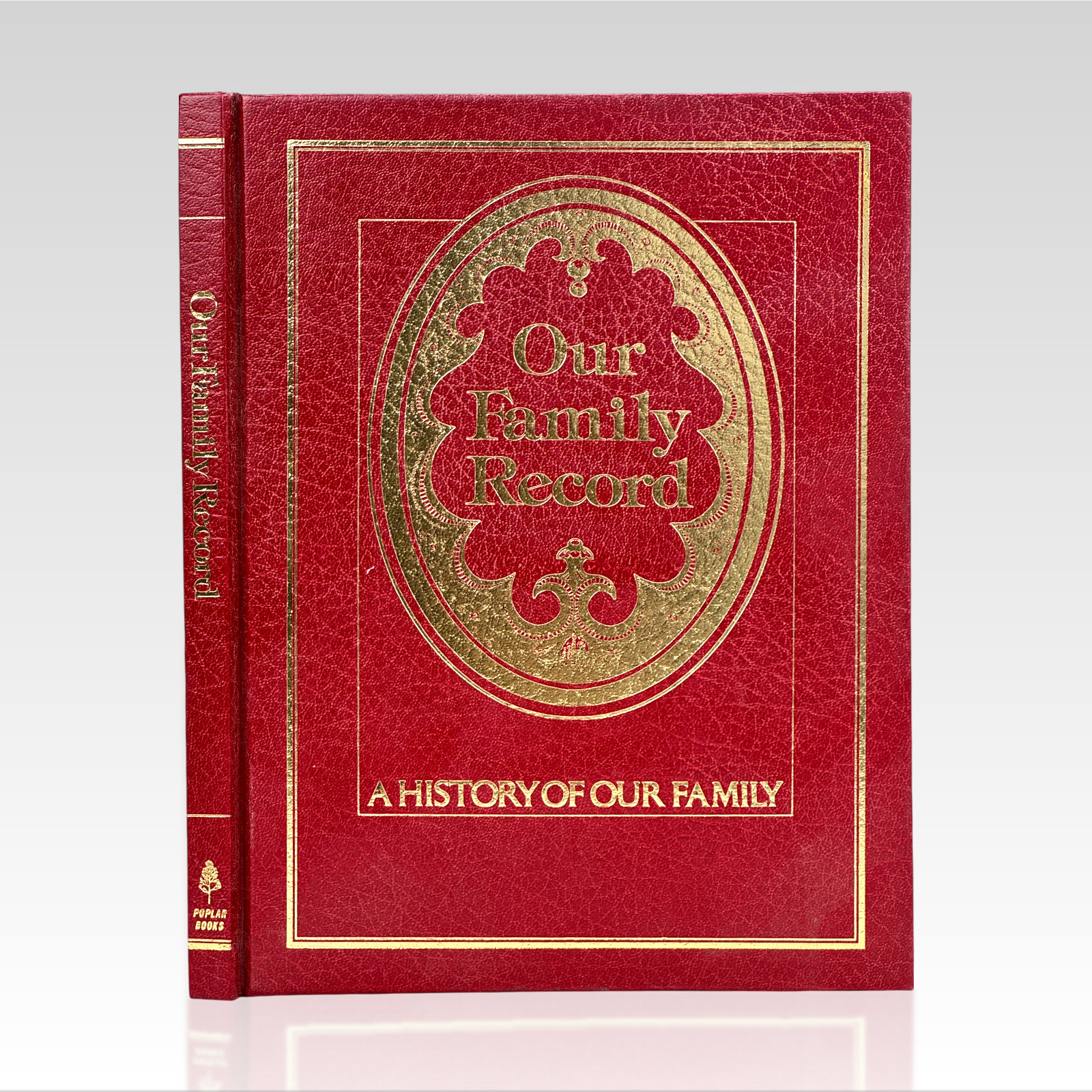 1977 Our Family Record. A History of Our Family VINTAGE HC LN
