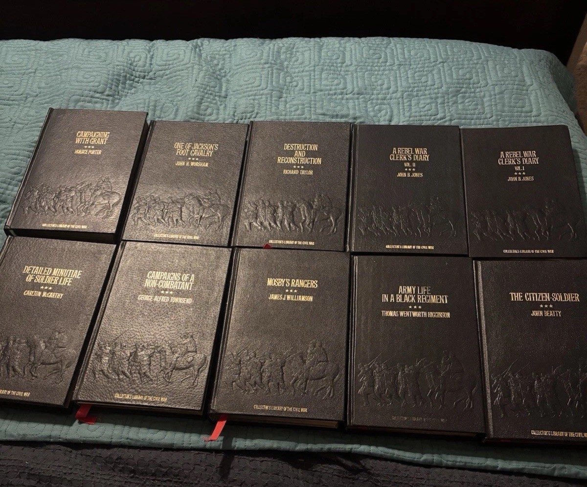 Time Life Books Collectors Library Of The Civil War 1982-84 (Set Of 10)