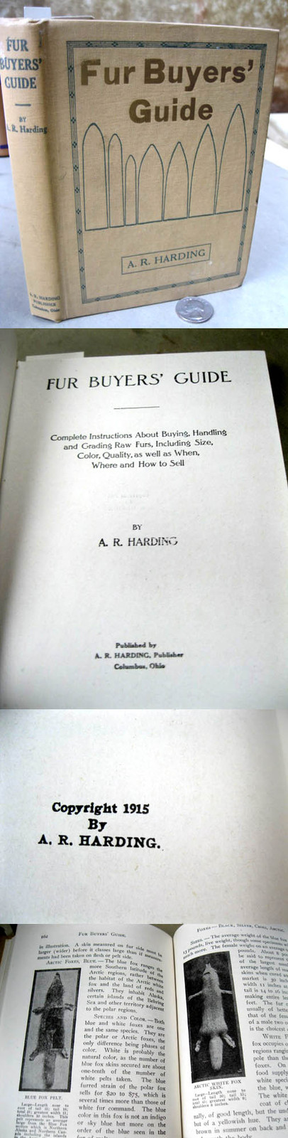FUR BUYER S GUIDE,1915,A.R. Harding,Illustrated