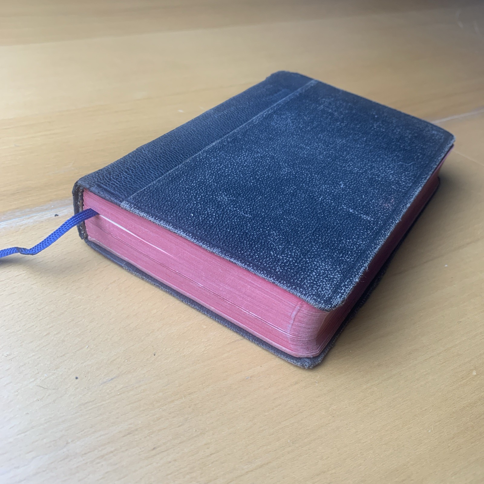 1935 Brevarium Monasticum Religious Book Black Hardcover Paris Hiemalis
