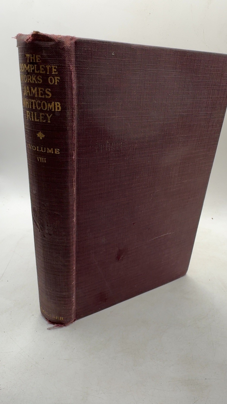 The Complete Works of James Whitcomb Riley James Whitcomb Riley Hardcover Mem…