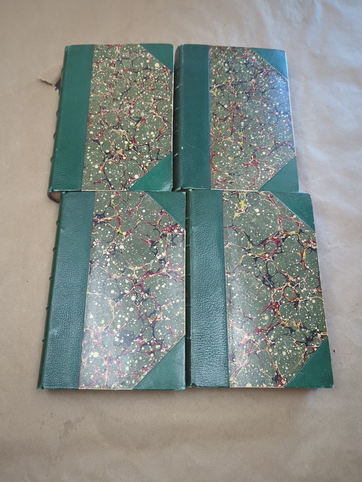 Alexandre Dumas Comtesse De Charny Vol 1-4 1898 Little Brown and Co Hardcover