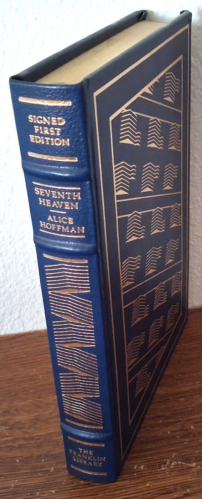 SIGNED Seventh Heaven by Alice Hoffman 1st Edition Franklin Library 1990 1st Ed