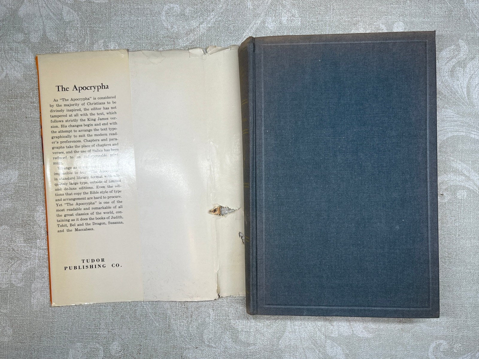 1936 The Apocrypha by Manuel Komroff Hardcover Tudor Publishing Company
