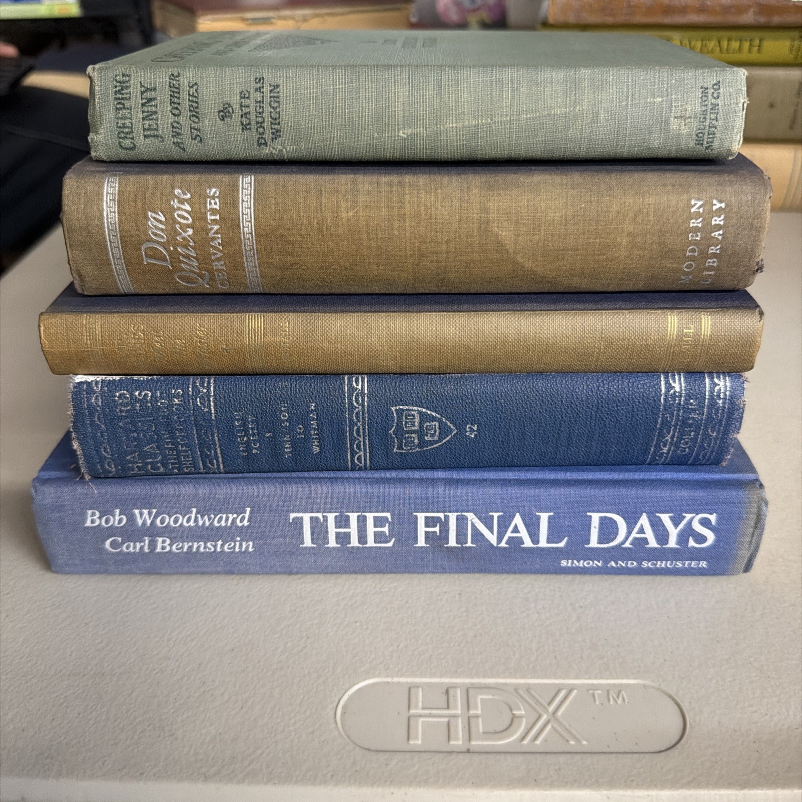 Lot of Blue Vintage Old Rare Antique Hardcover Books – Random