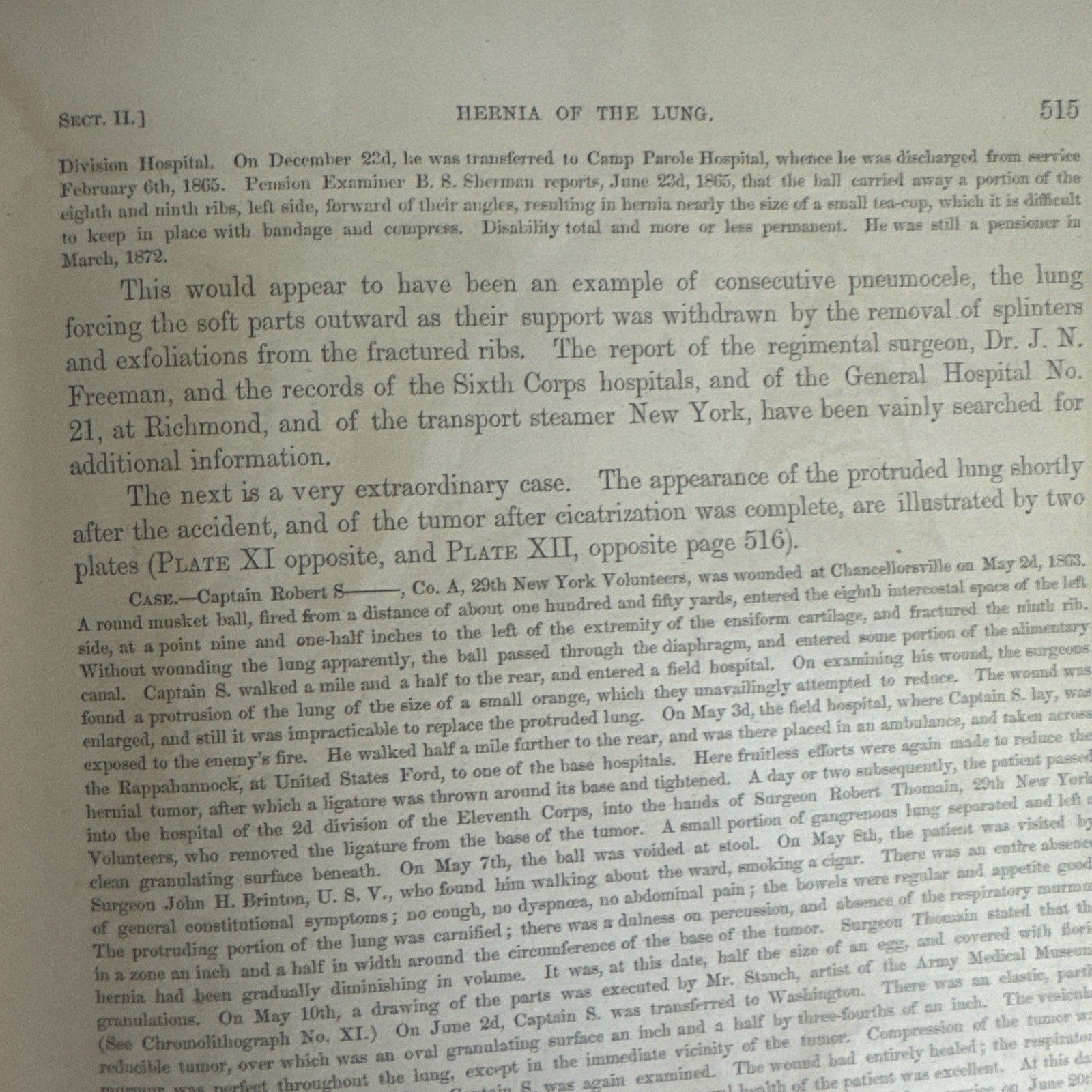 1861-65 Surgeon General Report “THE MEDICAL & SURGICAL HISTORY OF THE REBELLION”