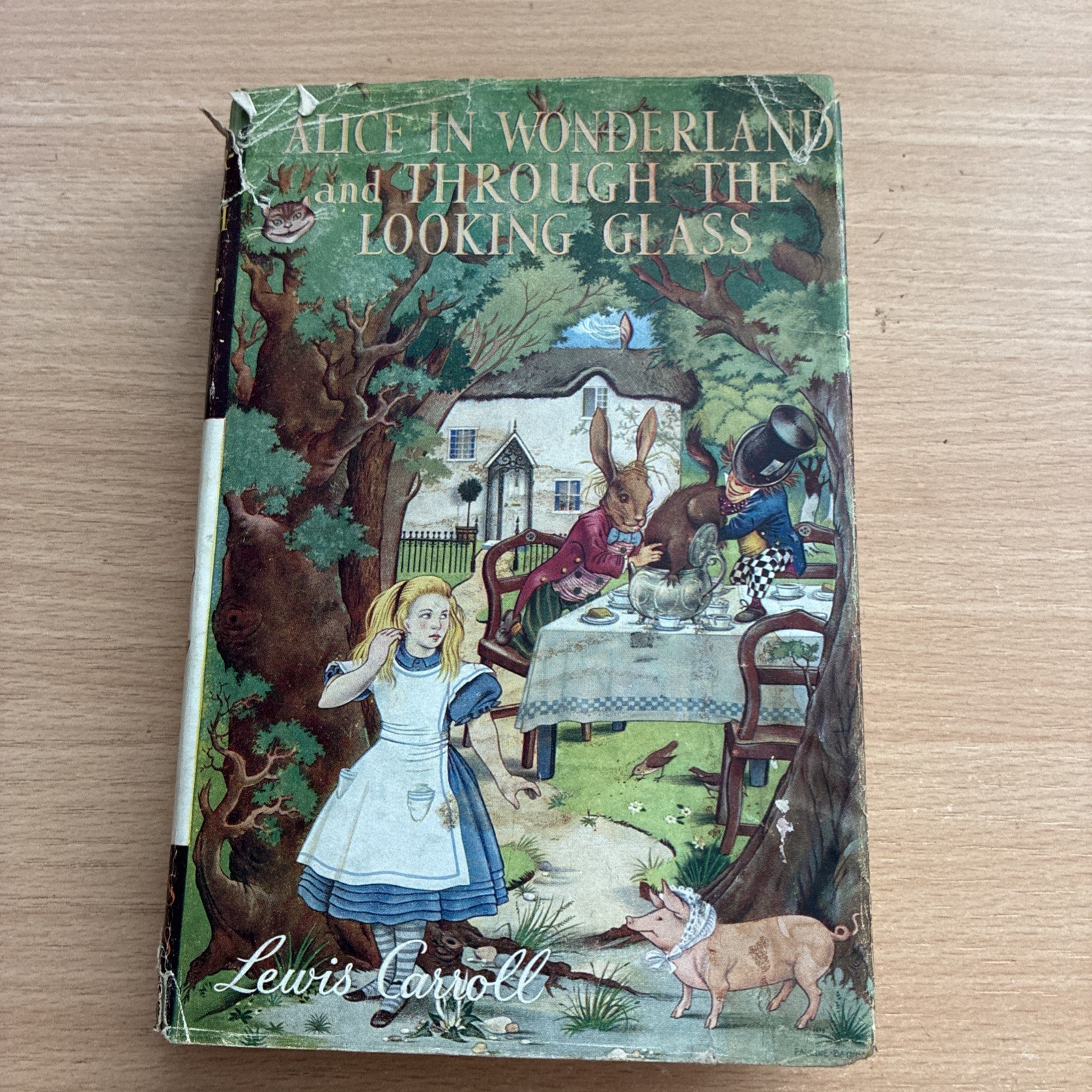 Alice in Wonderland and Through the Looking Glass Pauline Baynes illus Blackie