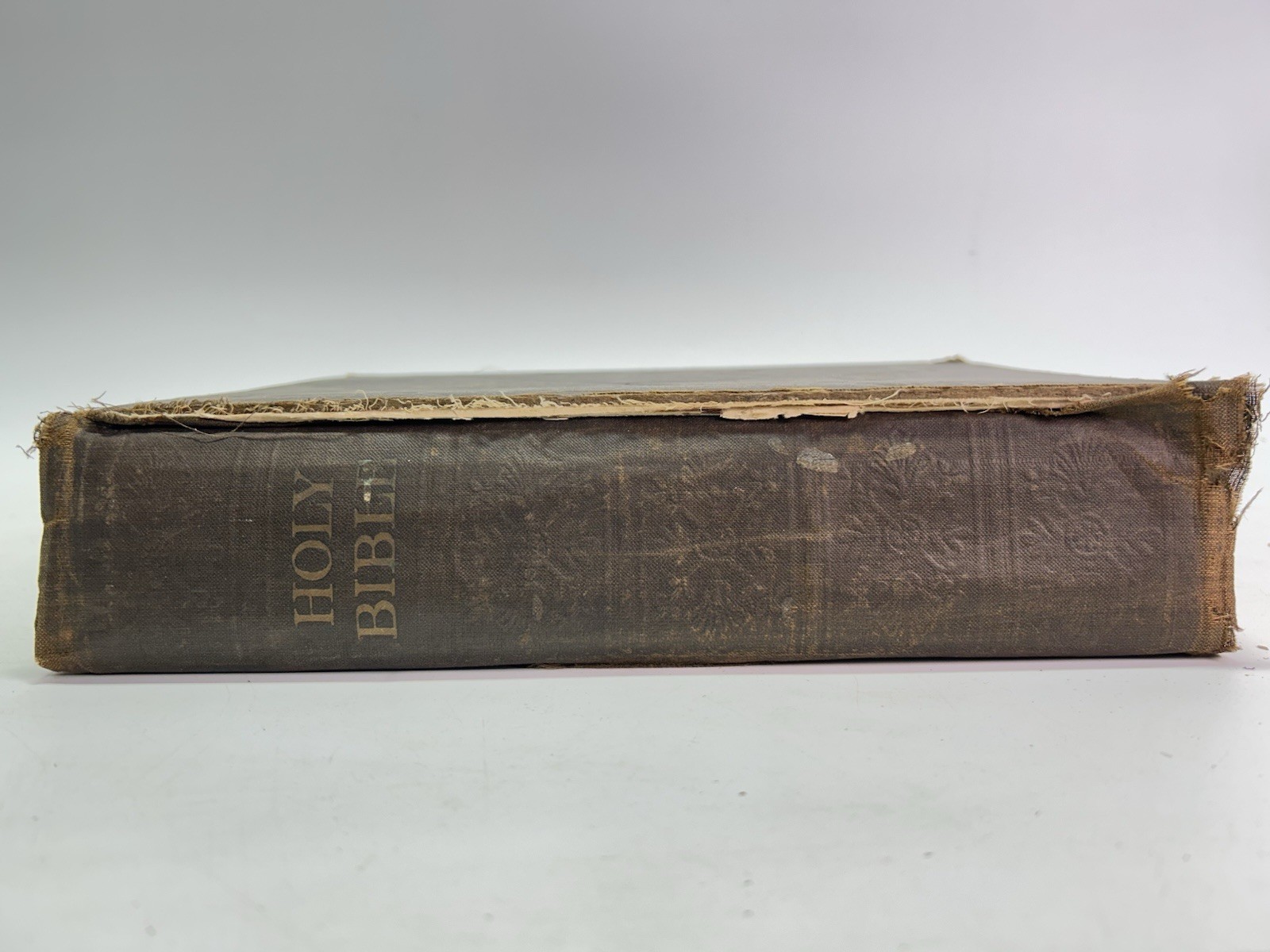 VTG 1920s John Hertel Holy Bible Oxford Devotional Edition Everyday Use AS-IS