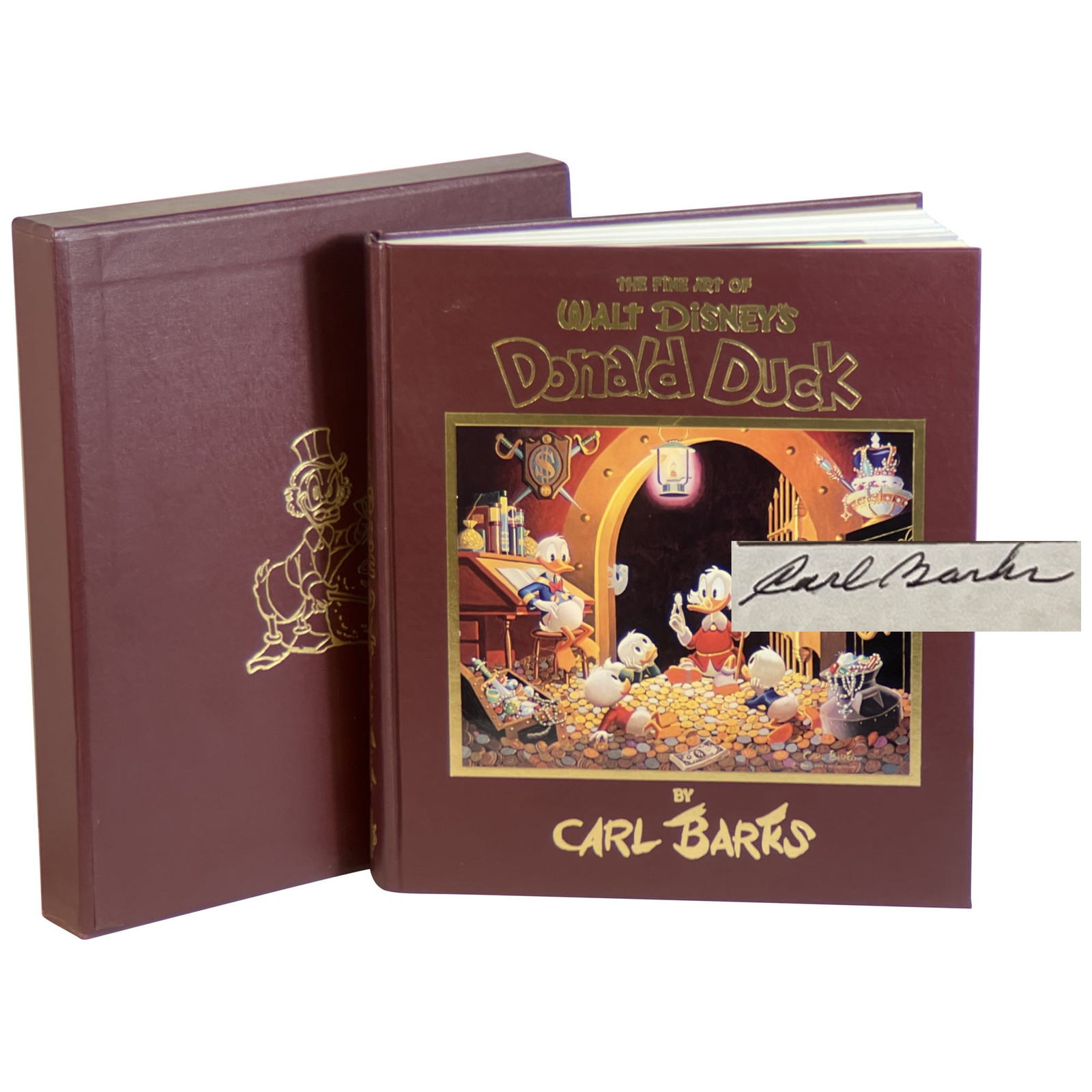 Carl Barks / The Fine Art of Walt Disney’s Donald Duck Signed 1st Edition 1981