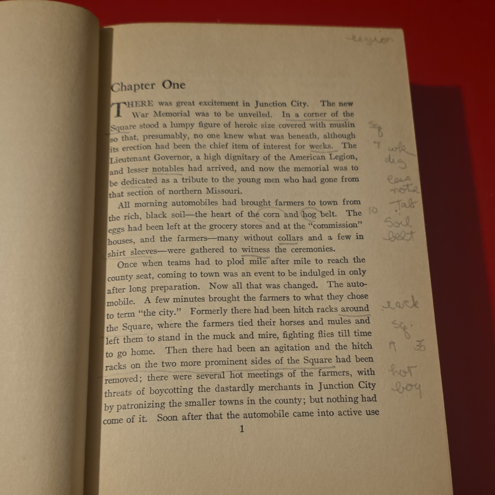 1924 R.F.D. No. 3 Homer Croy First Edition Harper & Brothers Antique Book HC