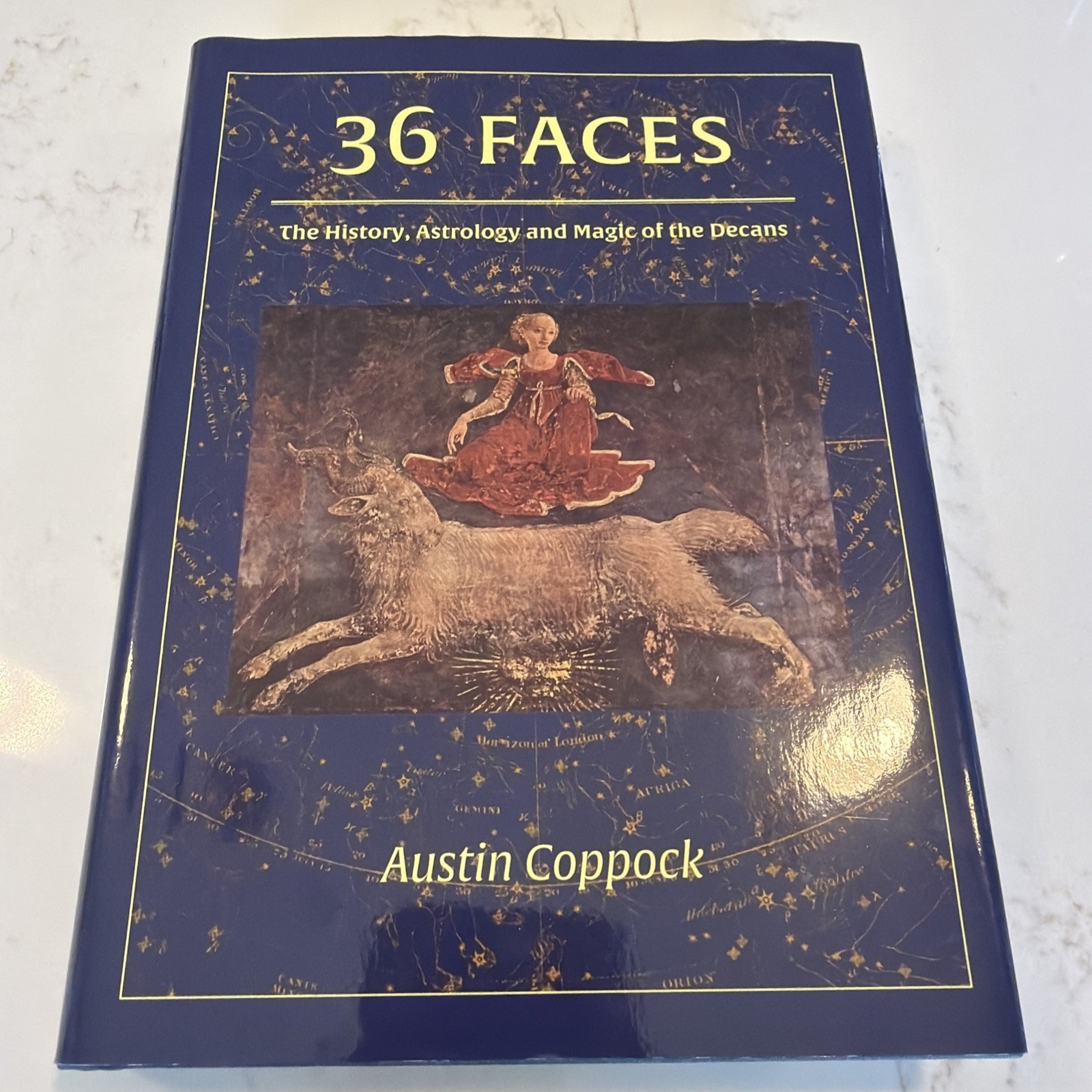 36 Faces Austin Coppock First Edition First Print HC Rare OOP Astrology Decans