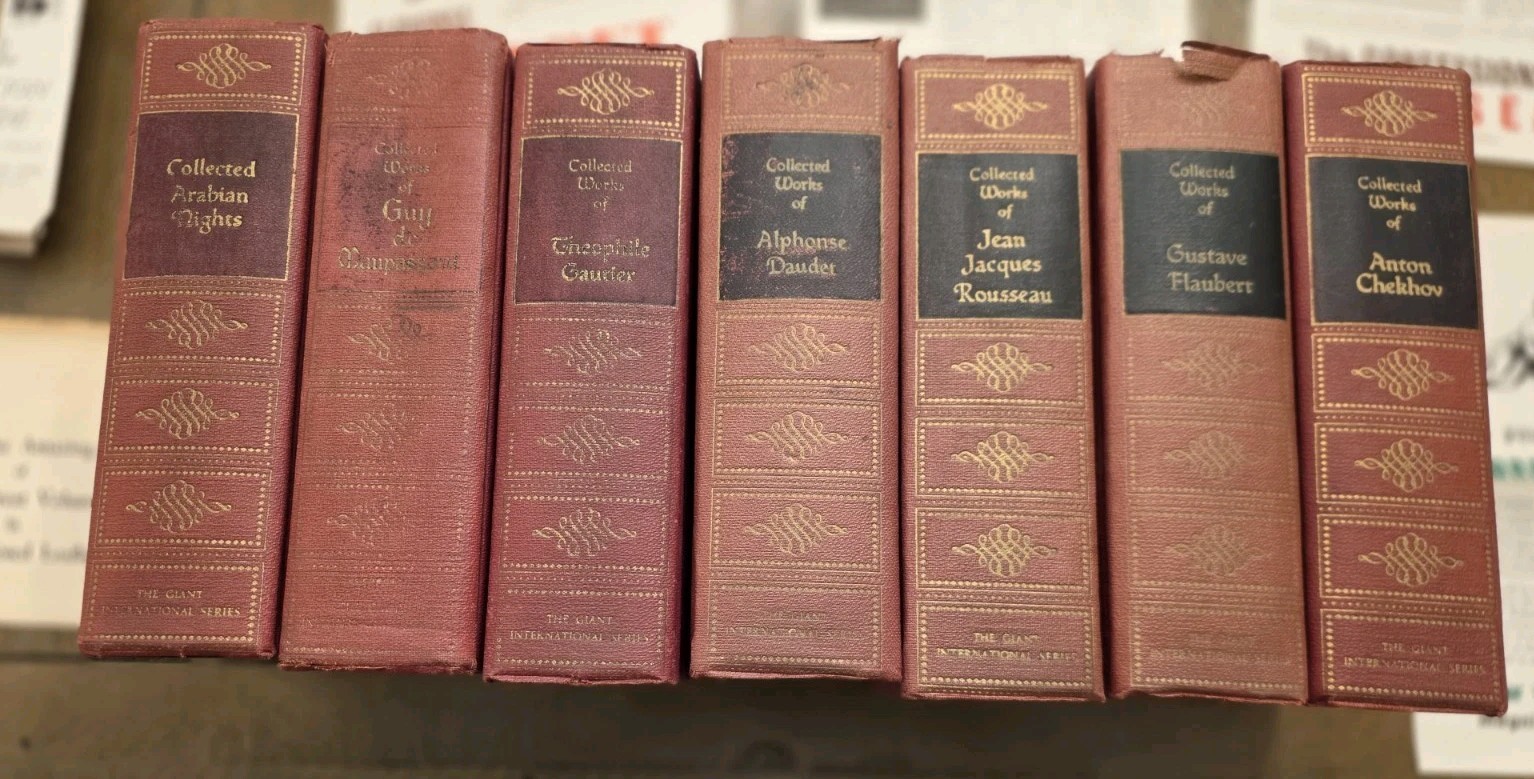 Vintage Walter J Black Giant National Series Book Lot 7 Classics 1928-29