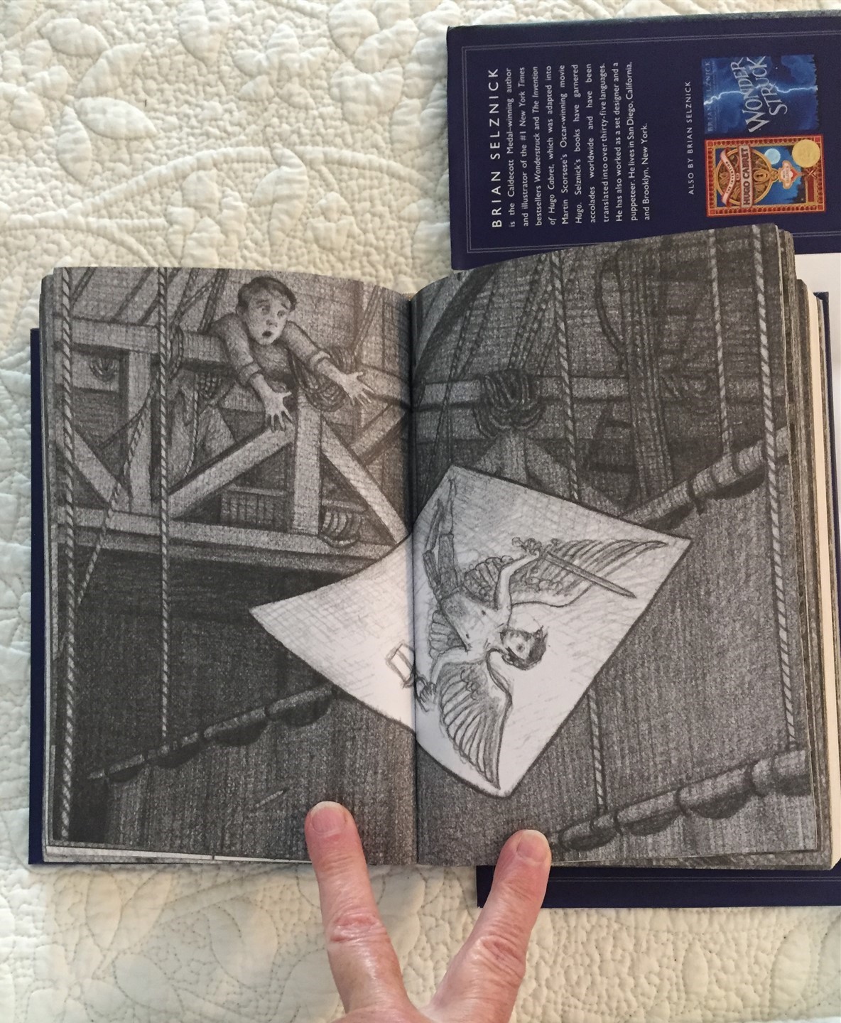 The Marvels HBDJ Signed Brian Selznick Stated 2015 Stated 1st Edition